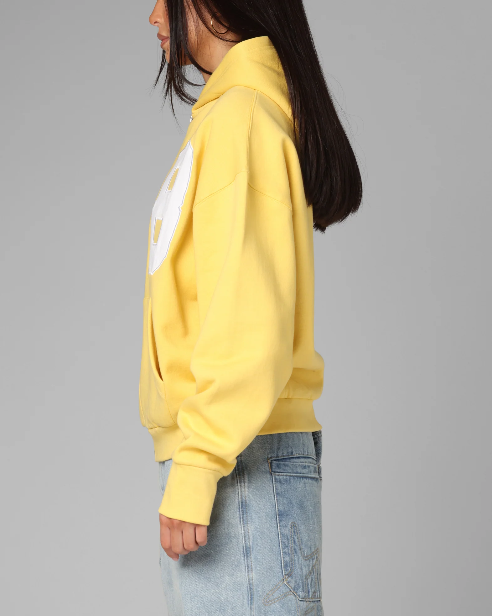 Loiter Cosmos Zip Hoodie Yellow