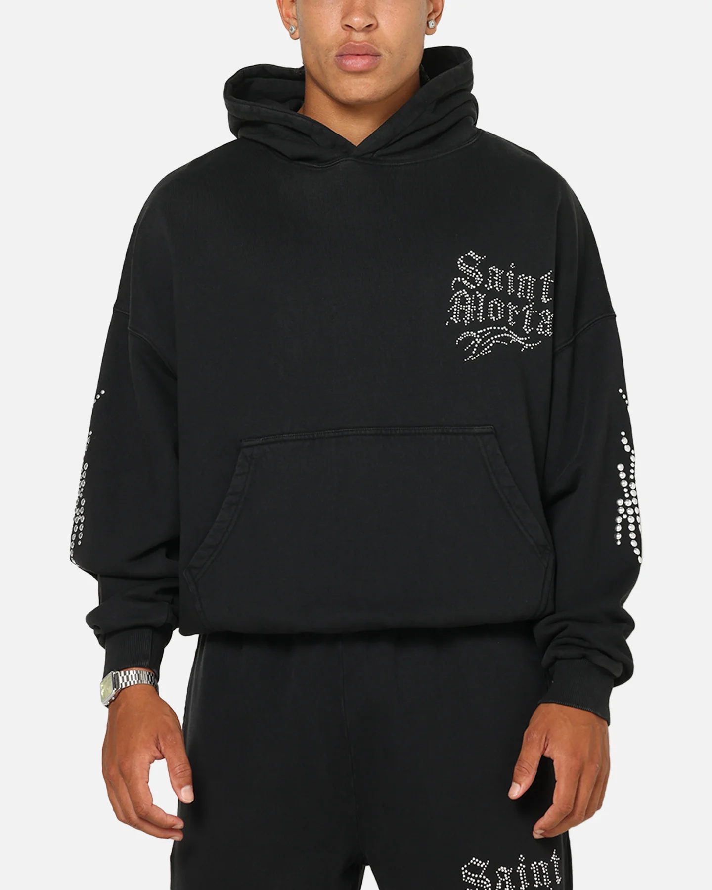 Saint Morta Sanctified Hoodie Black