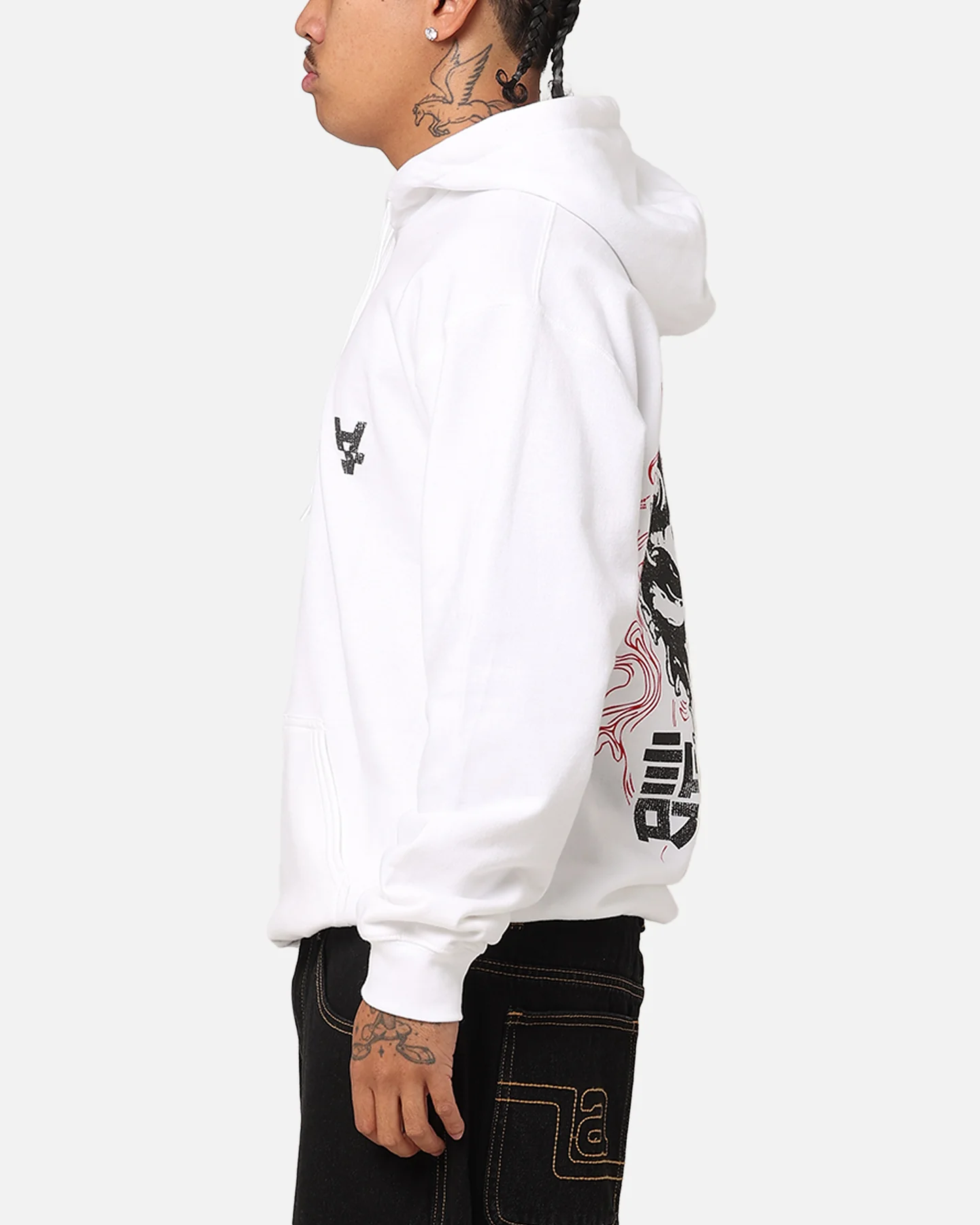 The Anti Order Oni Hoodie White