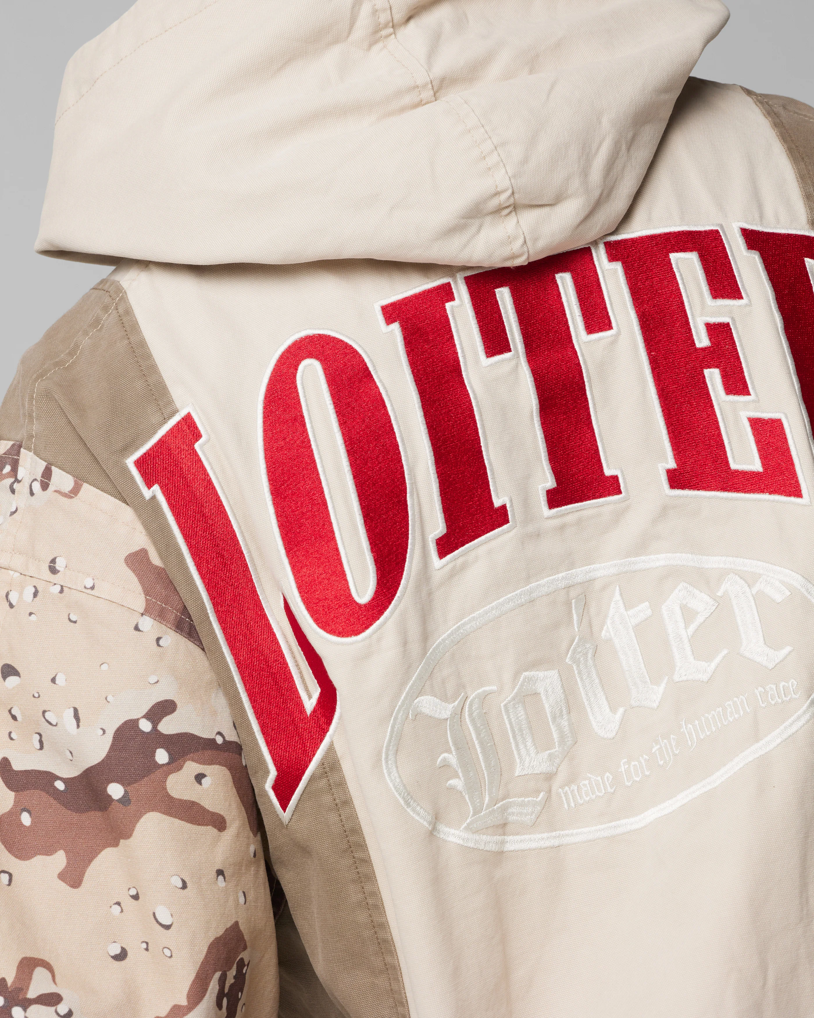 Loiter Splinter Hoodie Desert Camo