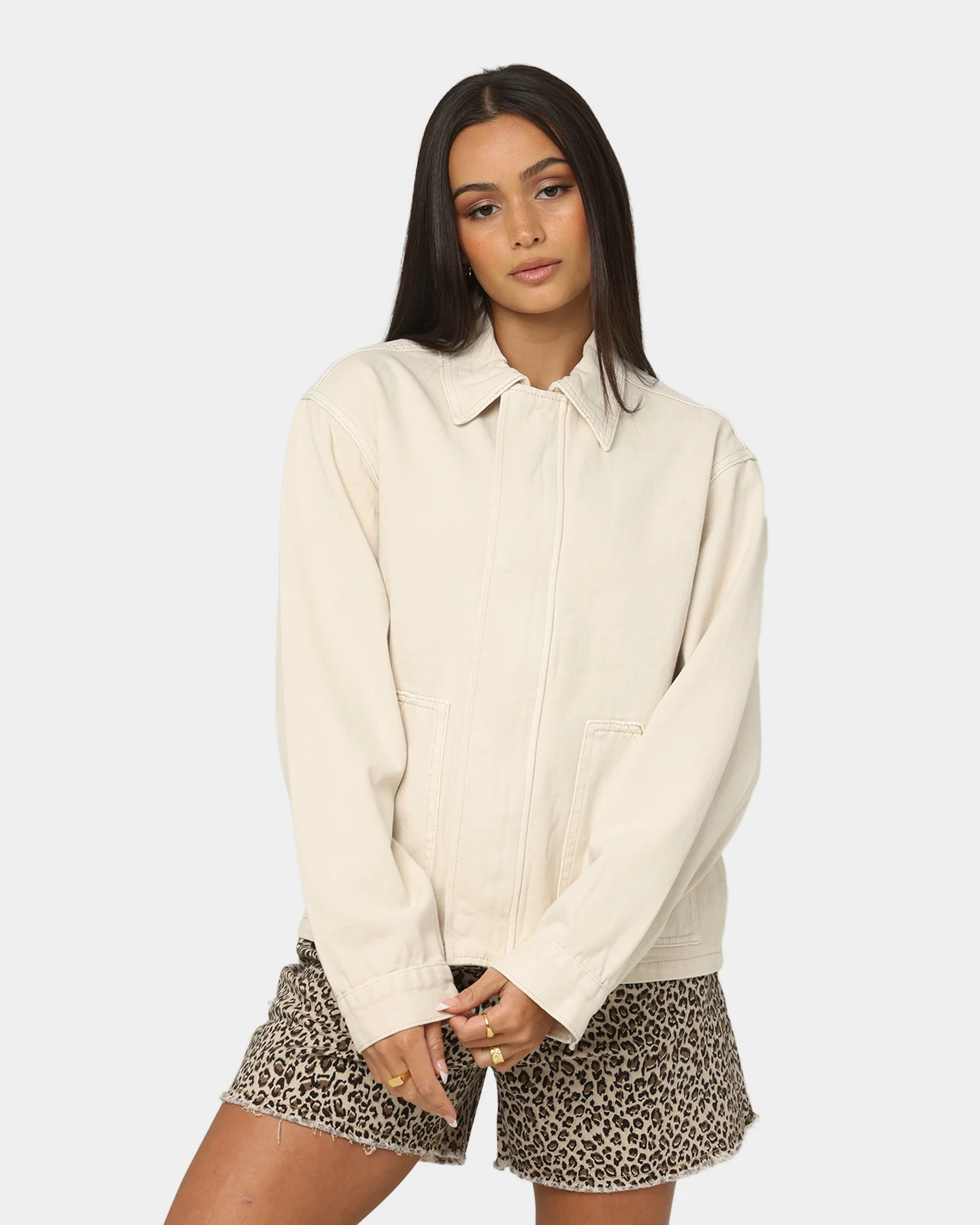 XXIII Women's Omera Denim Jacket Bone