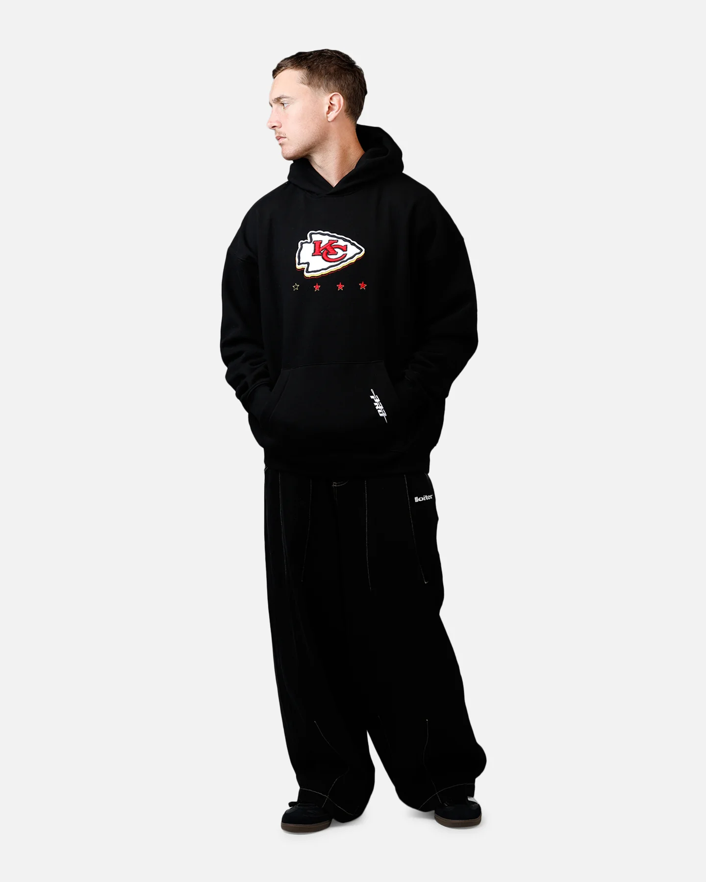 Pro Standard Kansas City Chiefs Kickoff Hoodie Black/Red