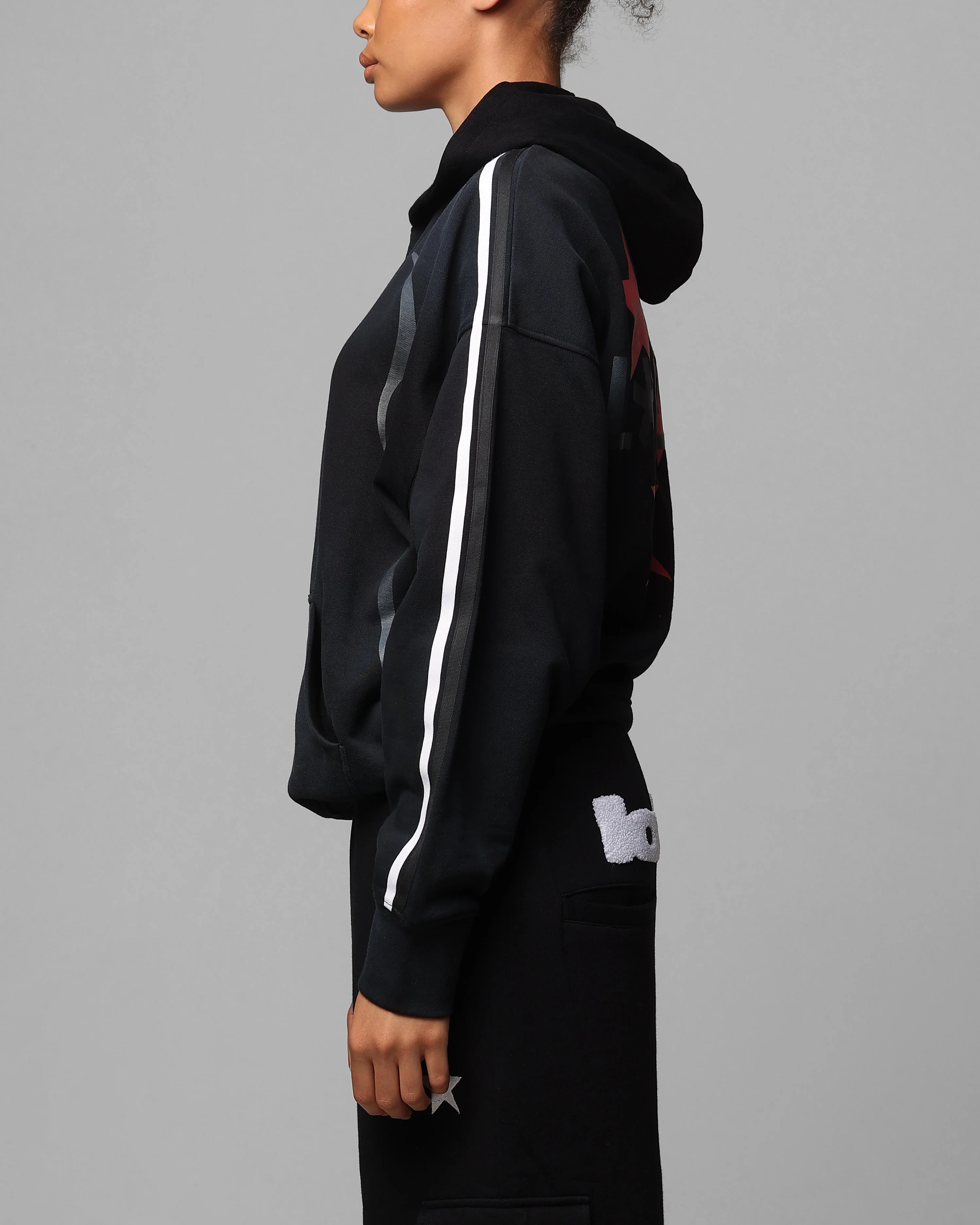 Loiter Trackstar Hoodie Washed Black