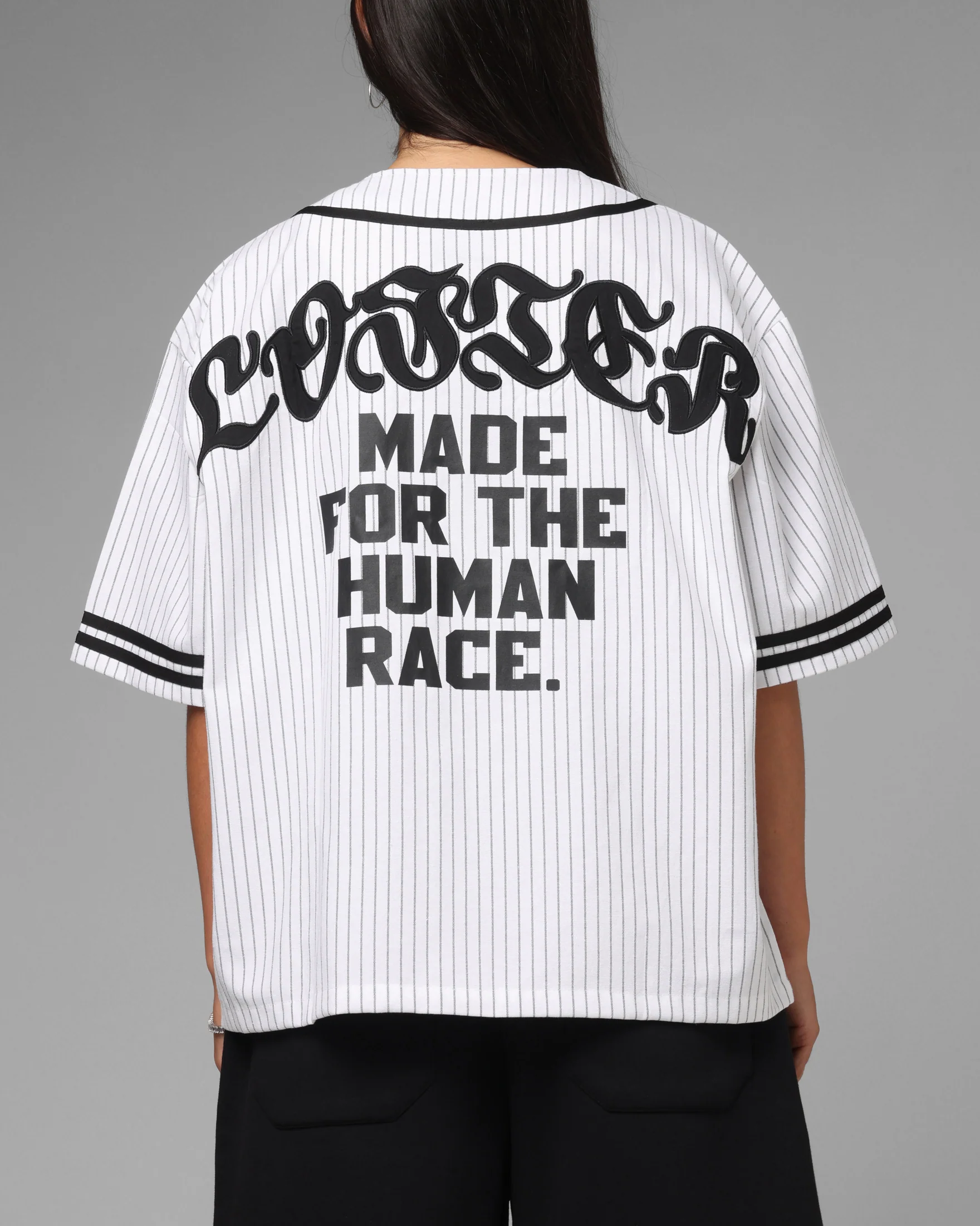 Loiter Silicone Baseball Jersey White