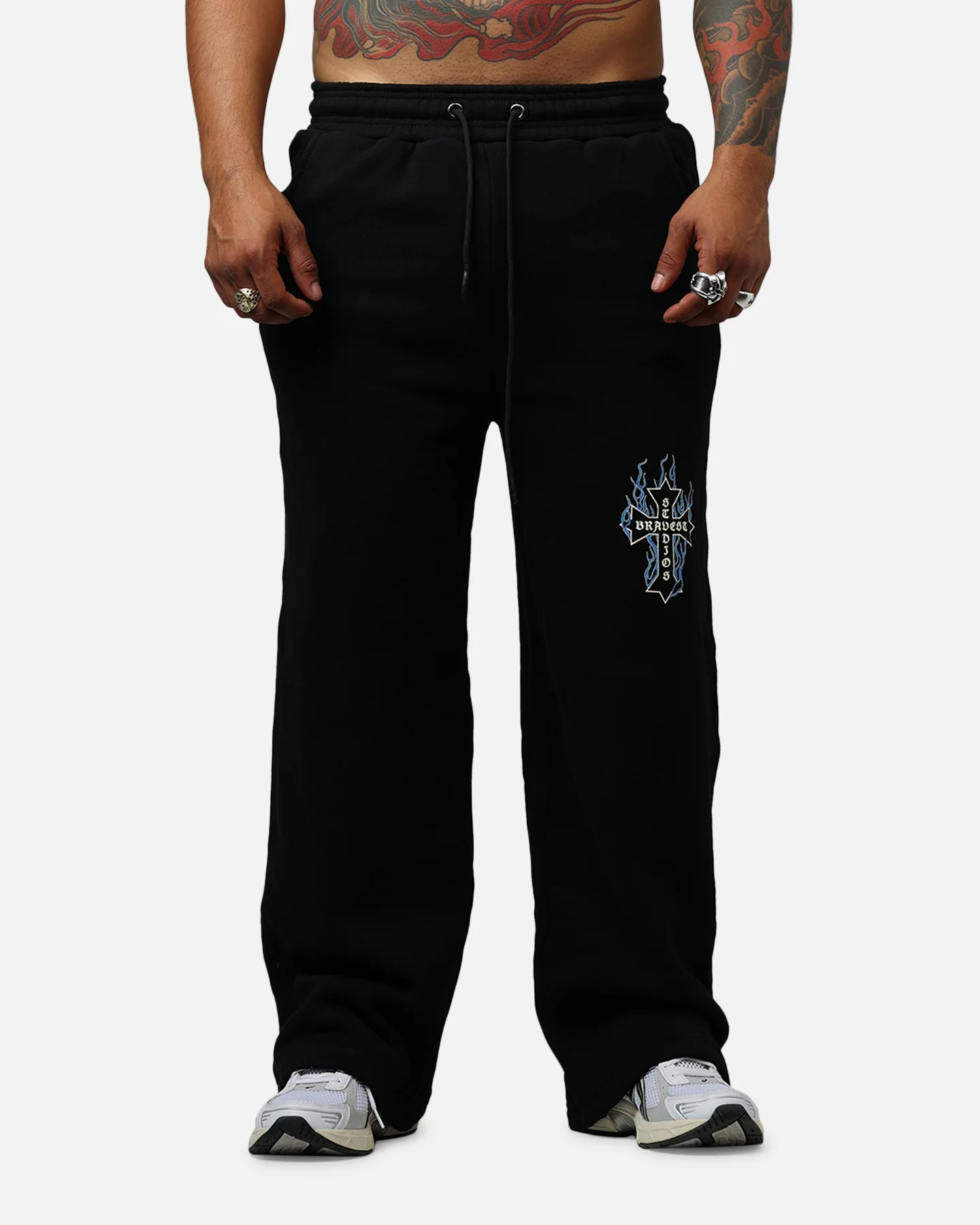 Bravest Eternal Sweatpants Black/Blue