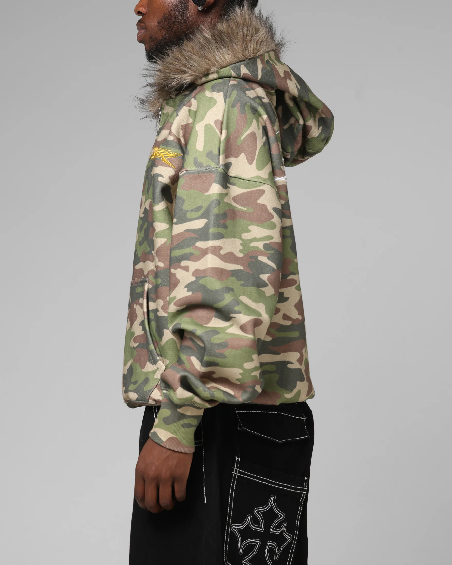 Loiter Purity Zip Hoodie Camo