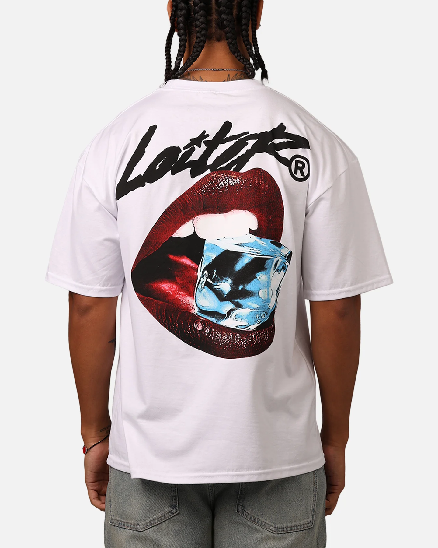 Loiter Cold Lips T-Shirt White
