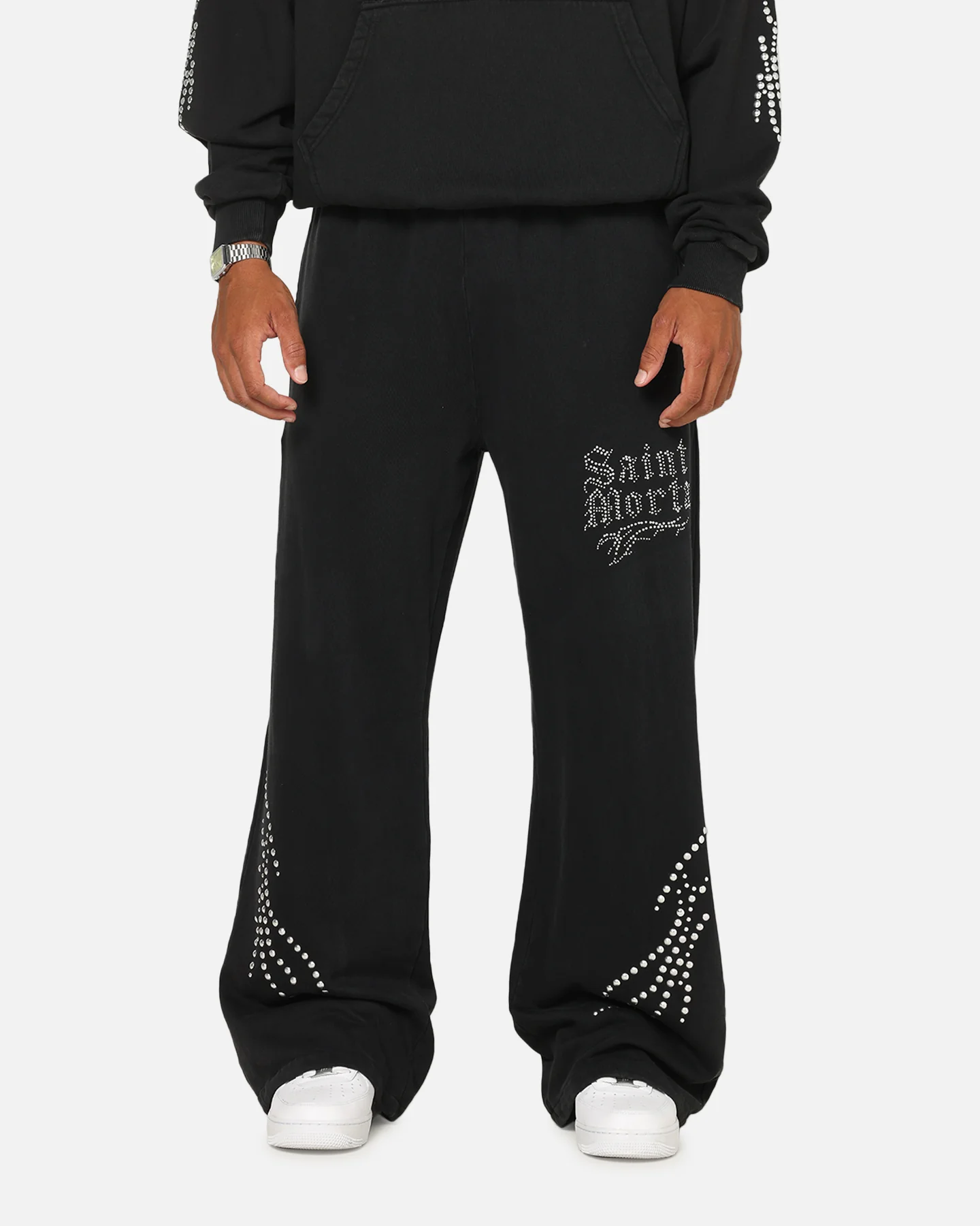 Saint Morta Sanctified Sweatpants Washed Black