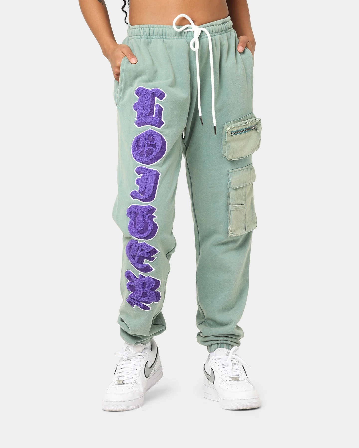 Loiter Sunchyme Track Pants Green