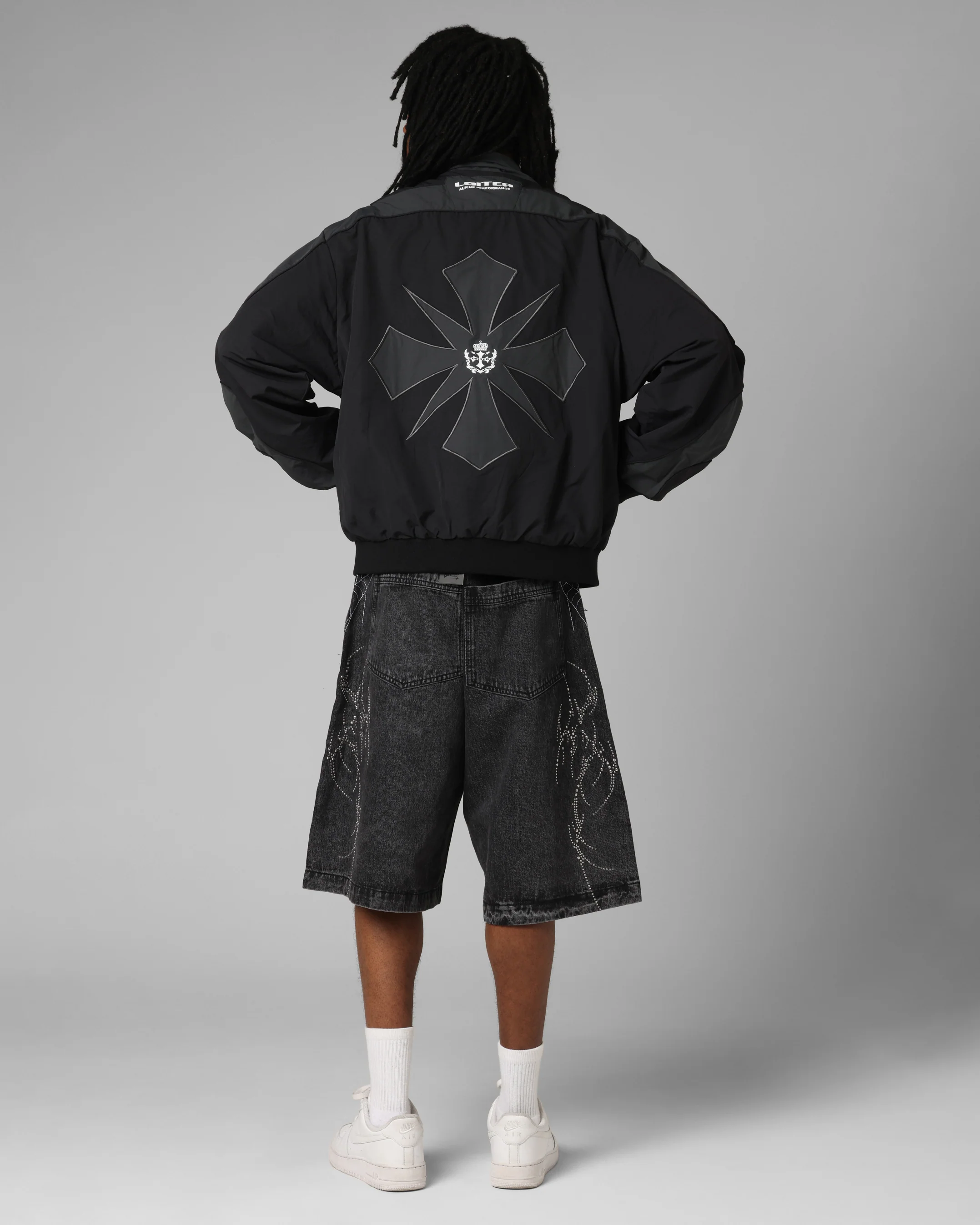 Loiter Club Classic Track Jacket Black