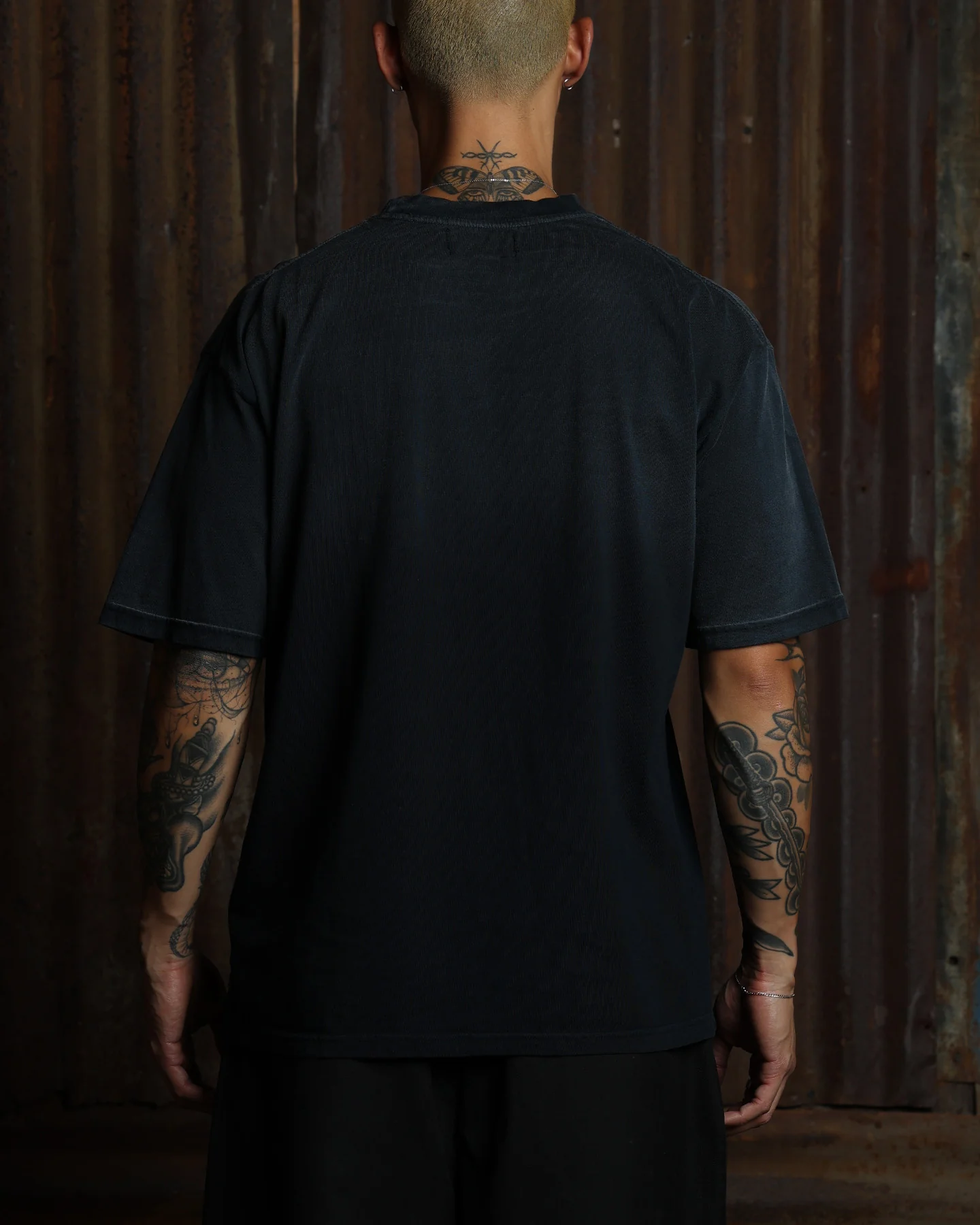 American Thrift Short Sleeve T-Shirt Washed Black