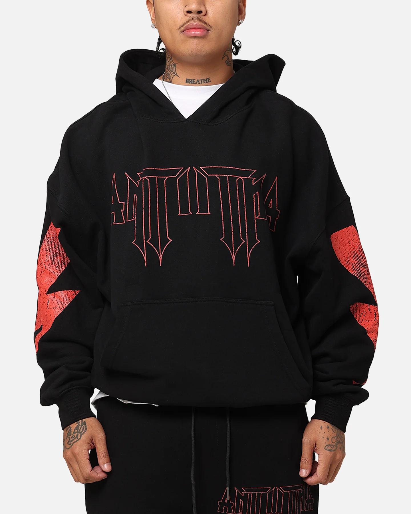 The Anti Order Ares Hoodie Black