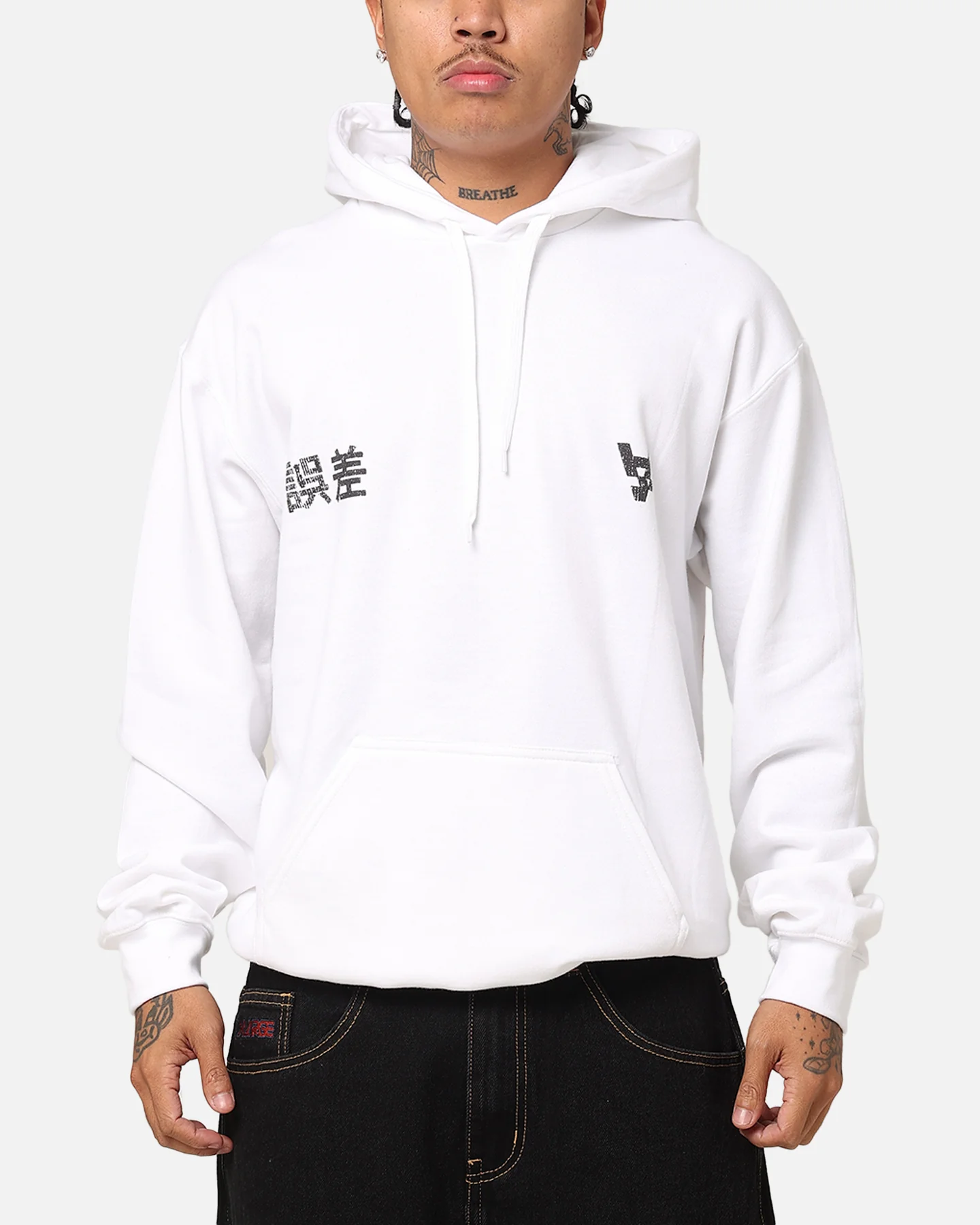 The Anti Order Oni Hoodie White