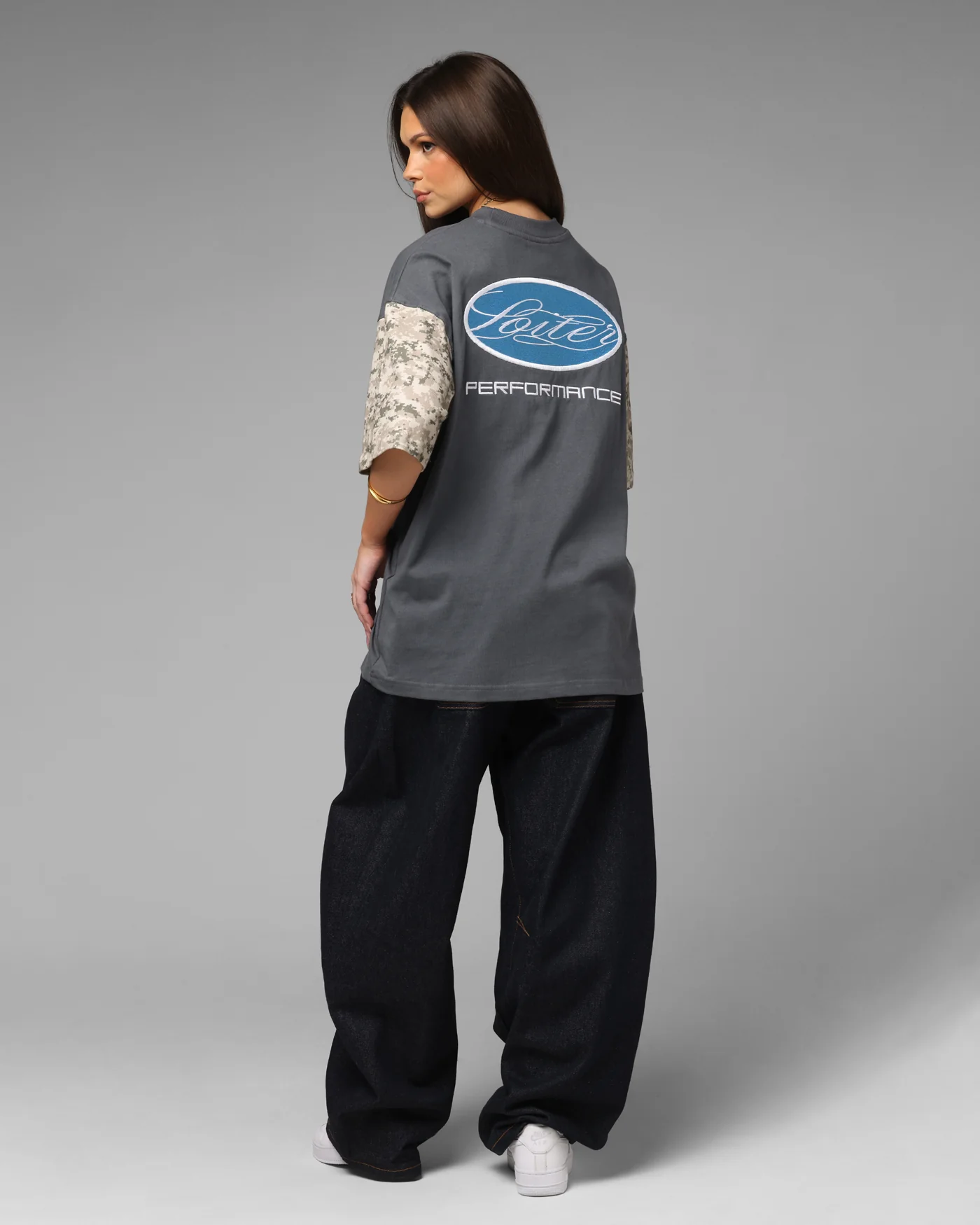 Loiter Rodeo T-Shirt Black/Camo