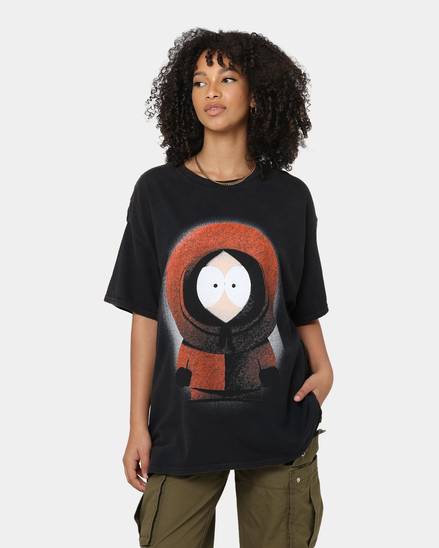 Goat Crew X South Park Kenny Vintage T-Shirt Vintage Black