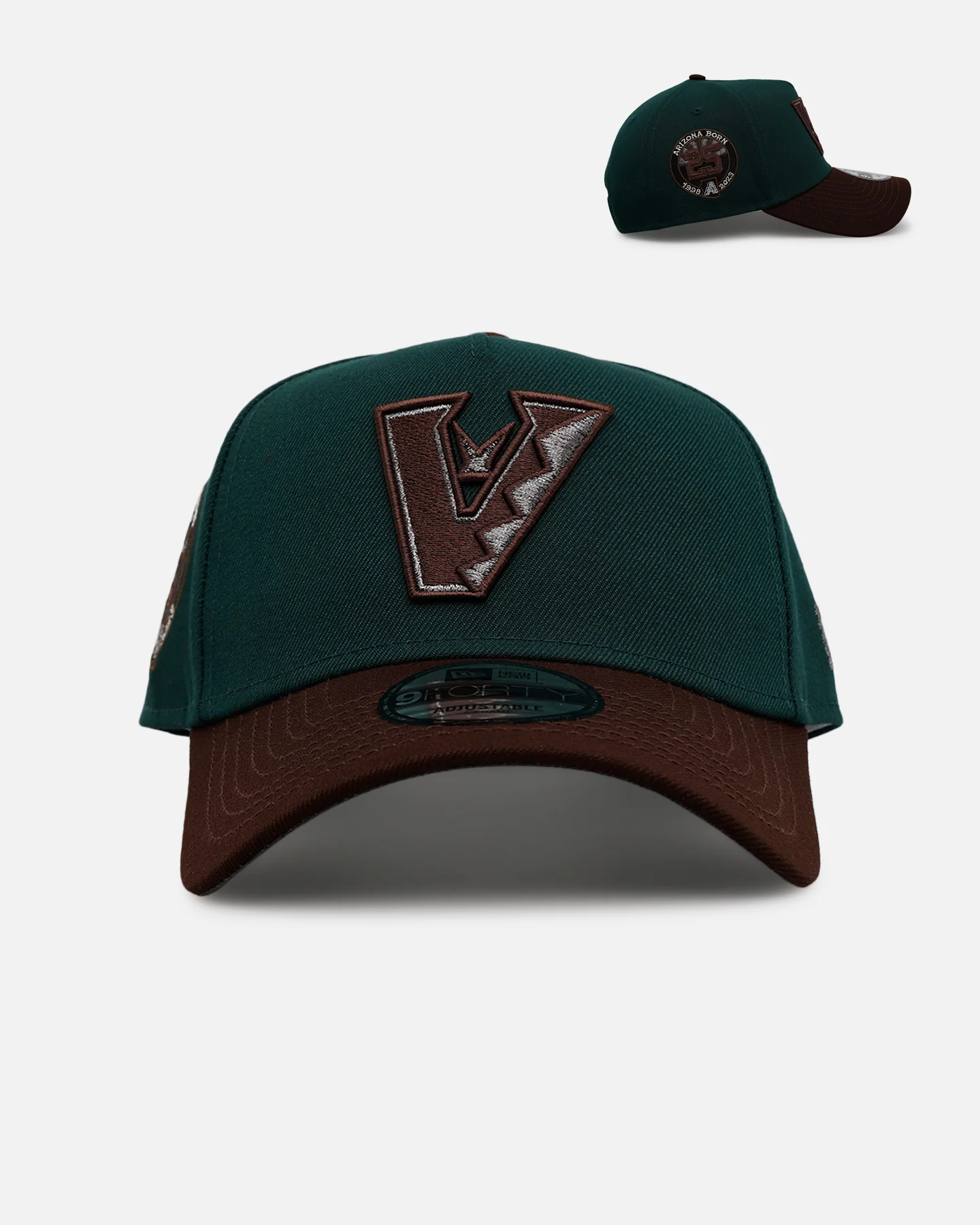 New Era Arizona Diamondbacks 'Rainforest' 9FORTY A-Frame Snapback Green/Brown