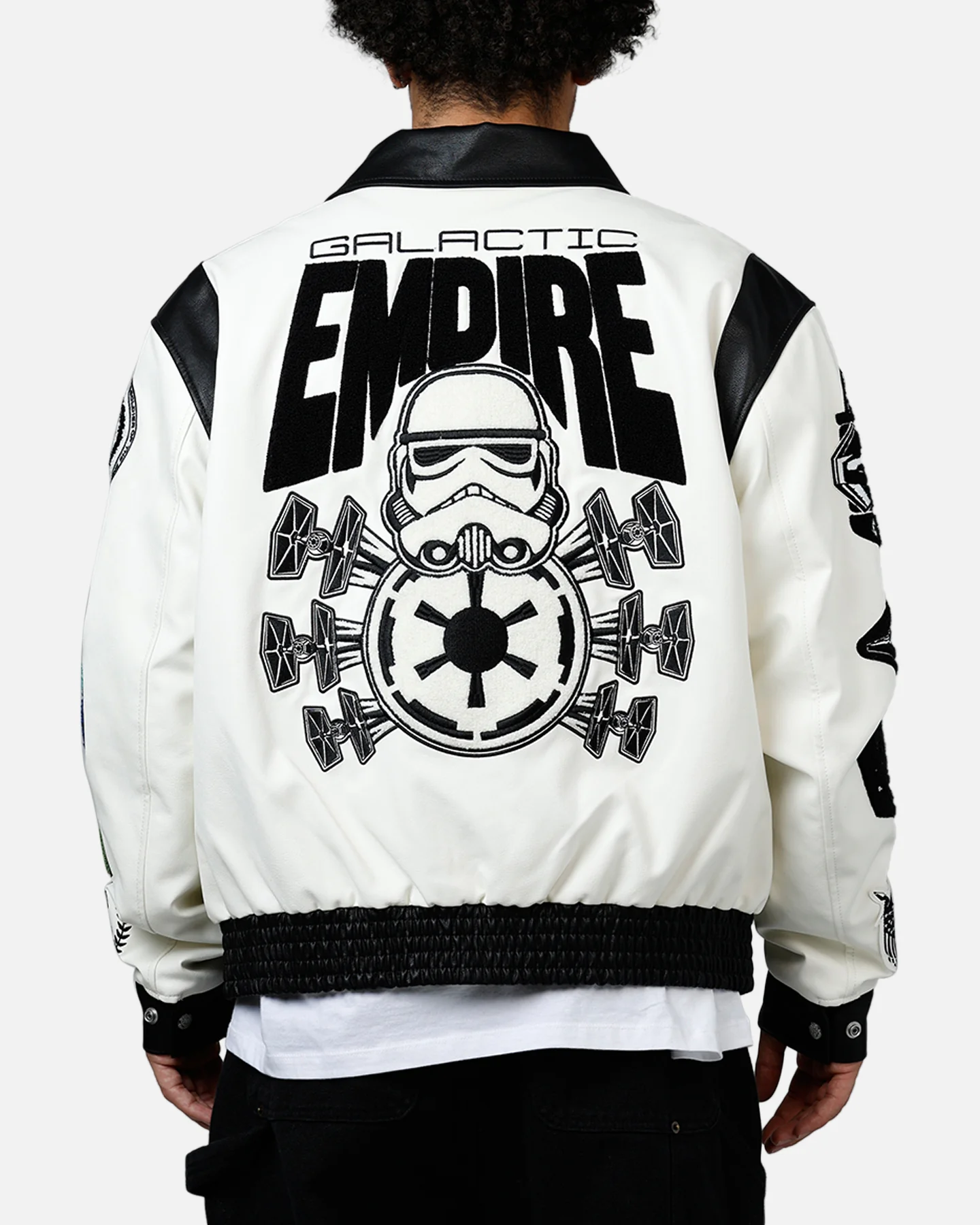 Jeff Hamilton X Star Wars Galactic Empire Jacket White/Black