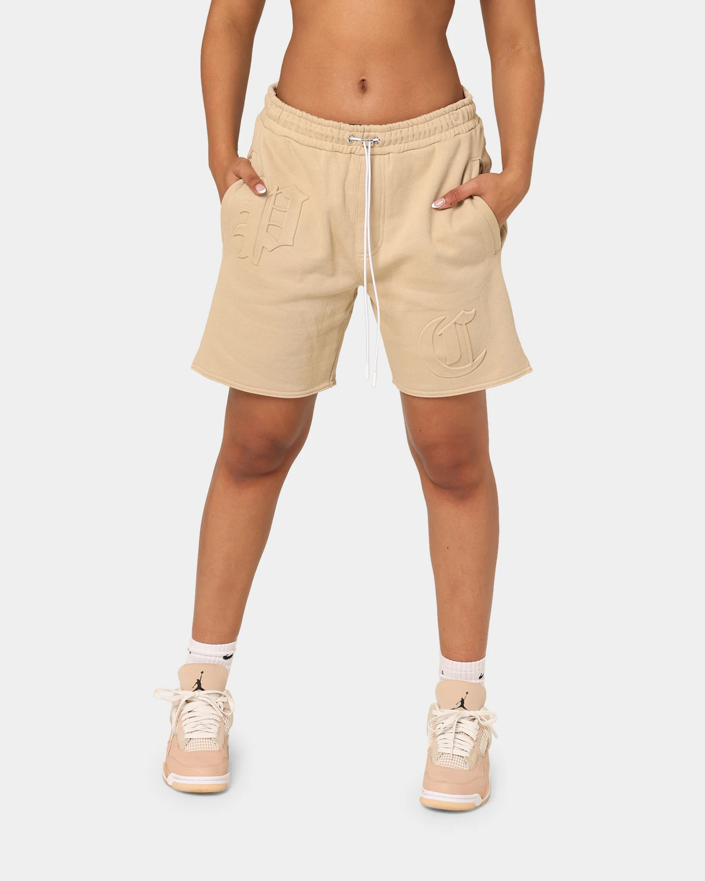 Carré CP Sweat Shorts Stone