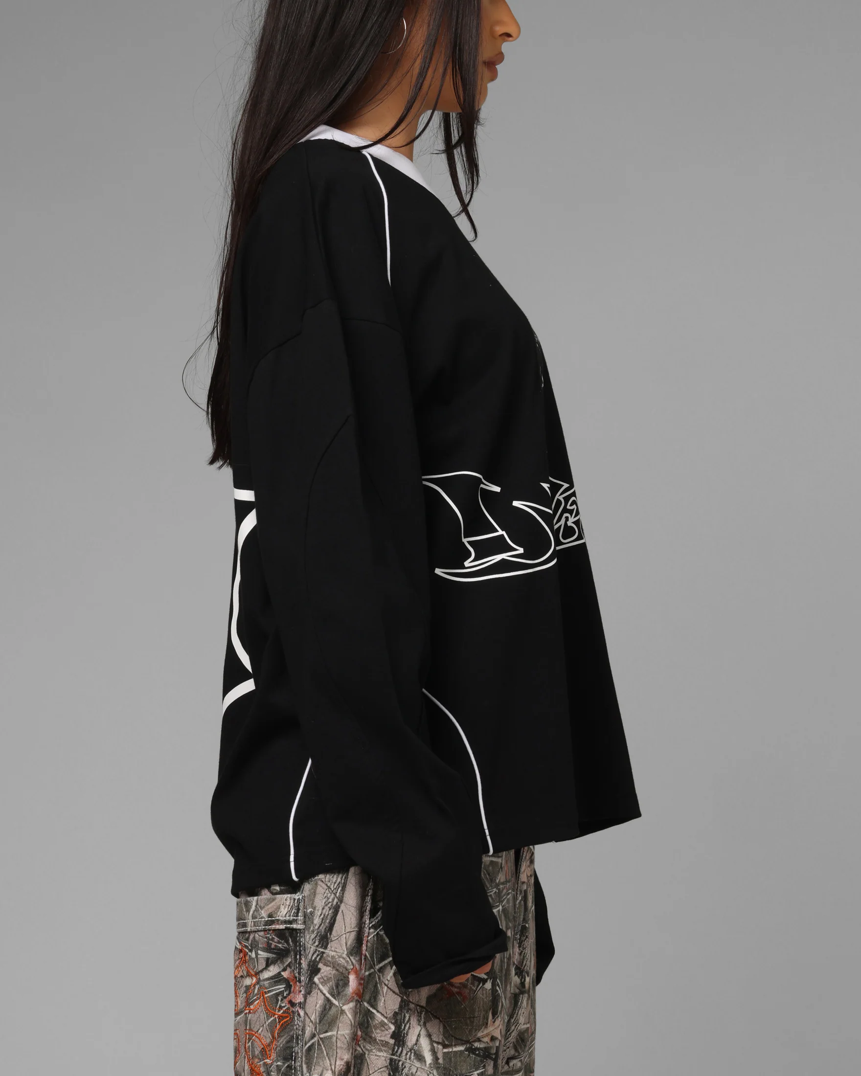 Loiter Imperial Cup Long Sleeve T-Shirt Black