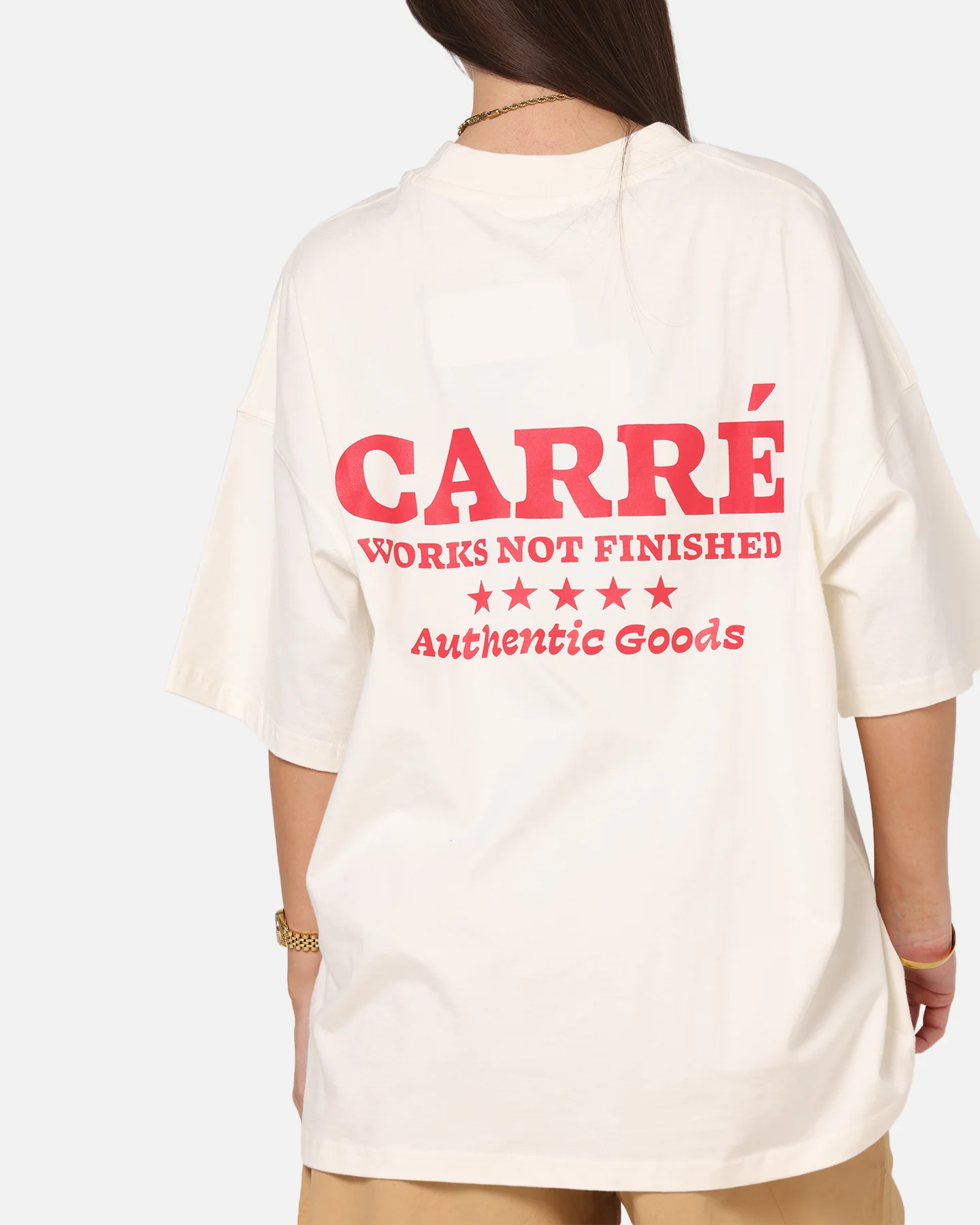Carre Pocket T-Shirt Off White