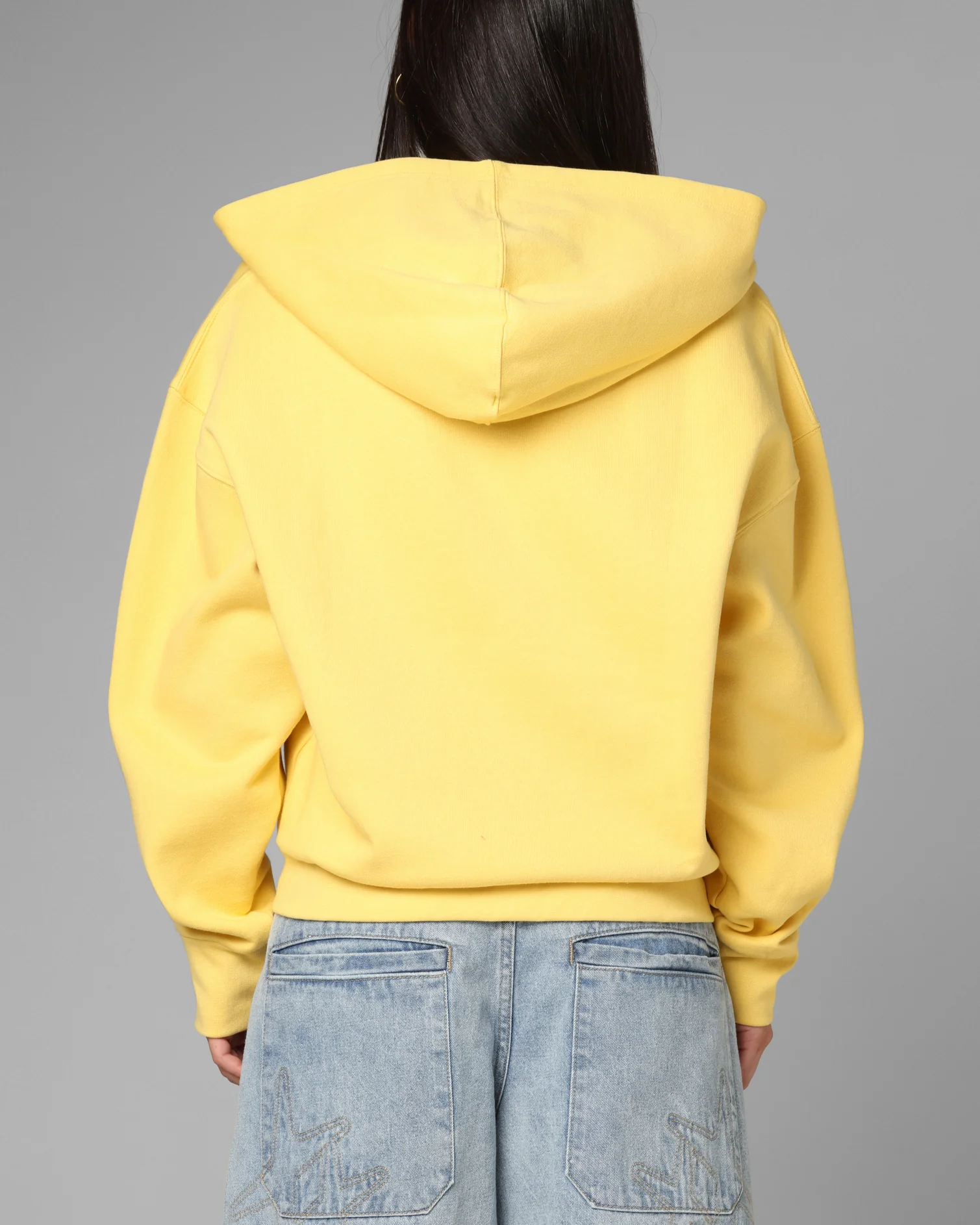 Loiter Cosmos Zip Hoodie Yellow