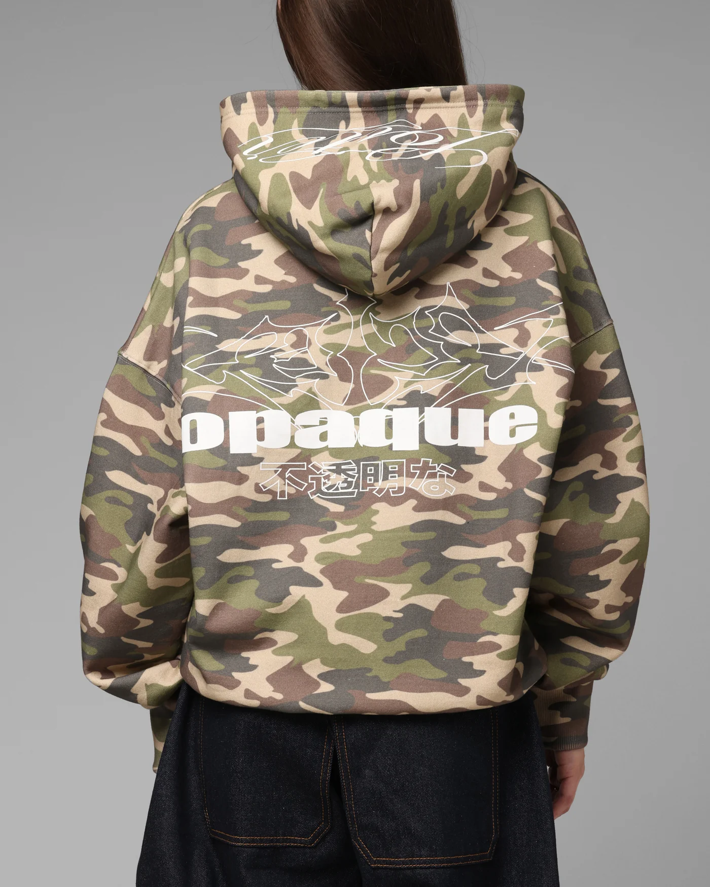 Loiter Opaque Premium Hoodie Camo