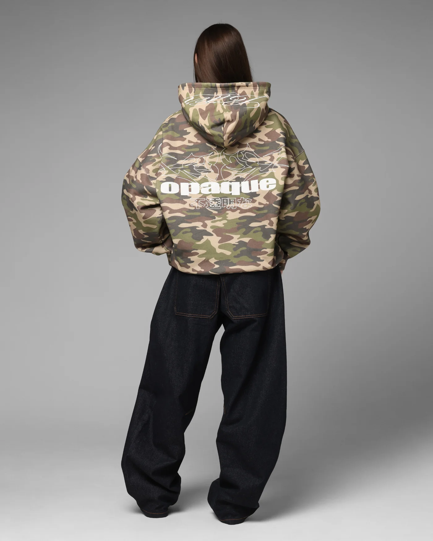 Loiter Opaque Premium Hoodie Camo