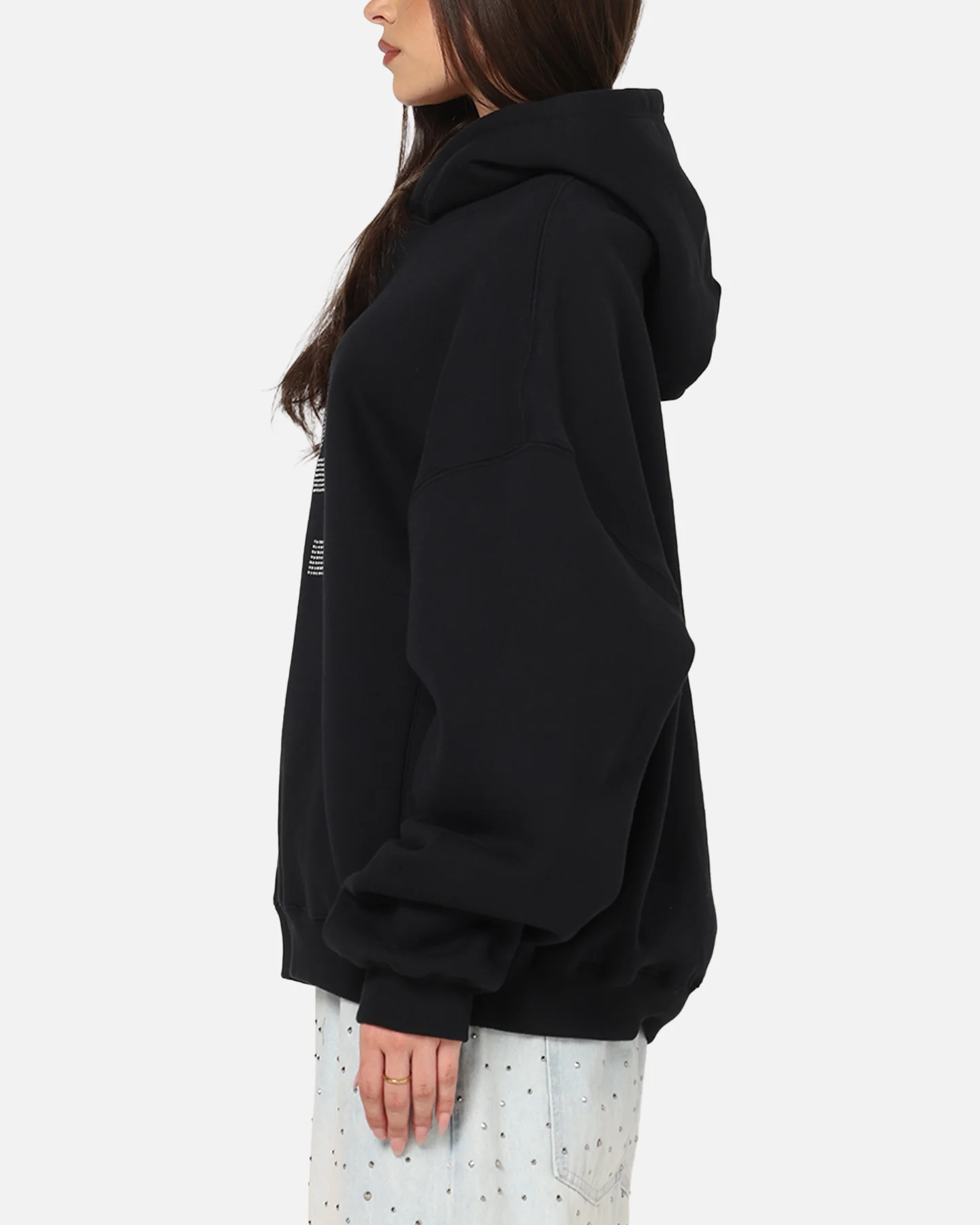 Mitchell & Ness Los Angeles Dodgers Rhinestone Hoodie Faded Black