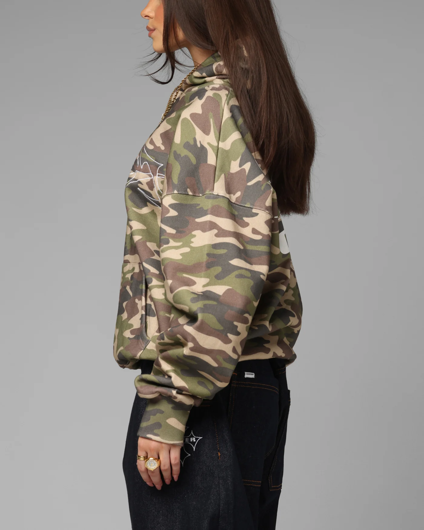 Loiter Opaque Premium Hoodie Camo