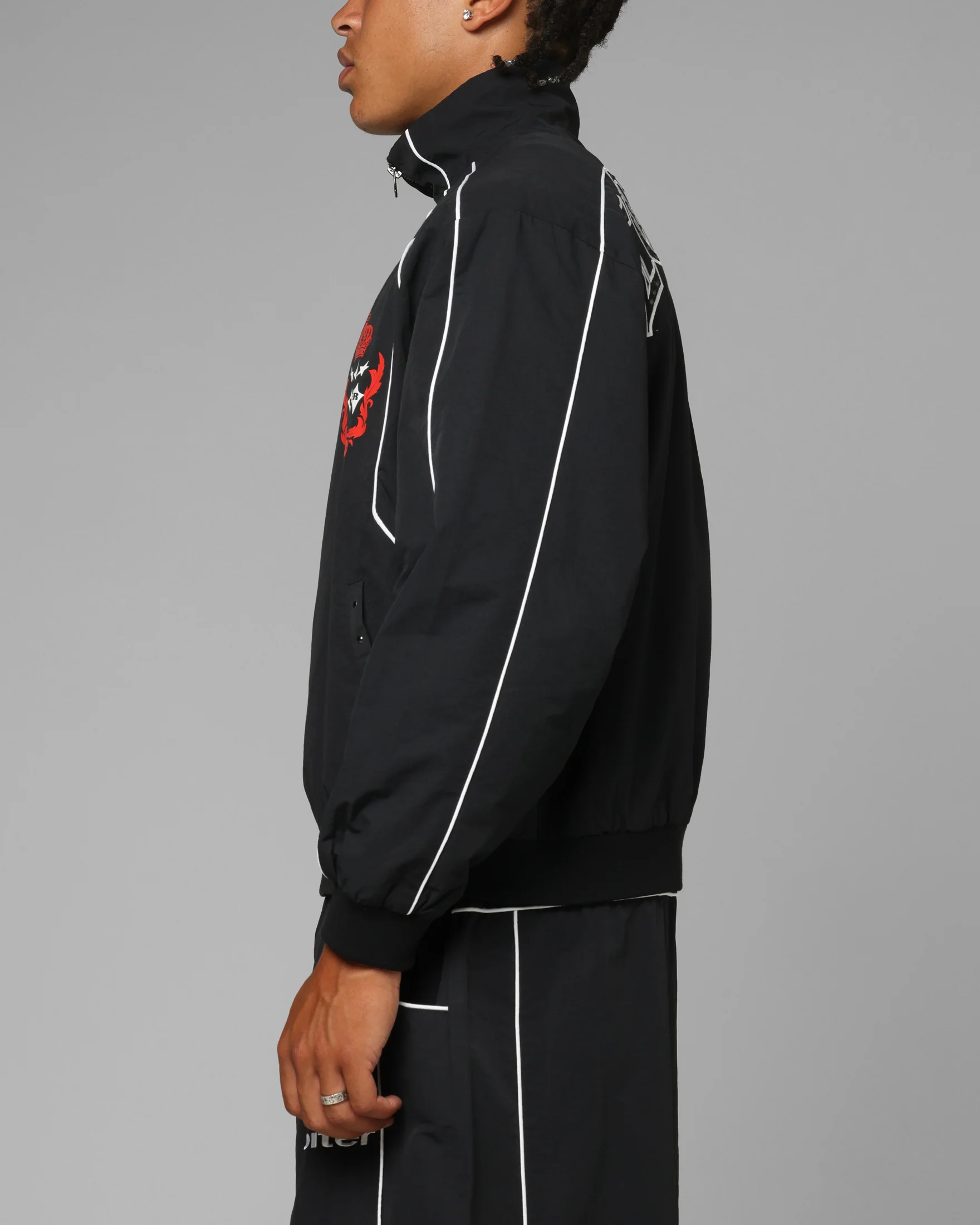Loiter Imperial Track Jacket Black