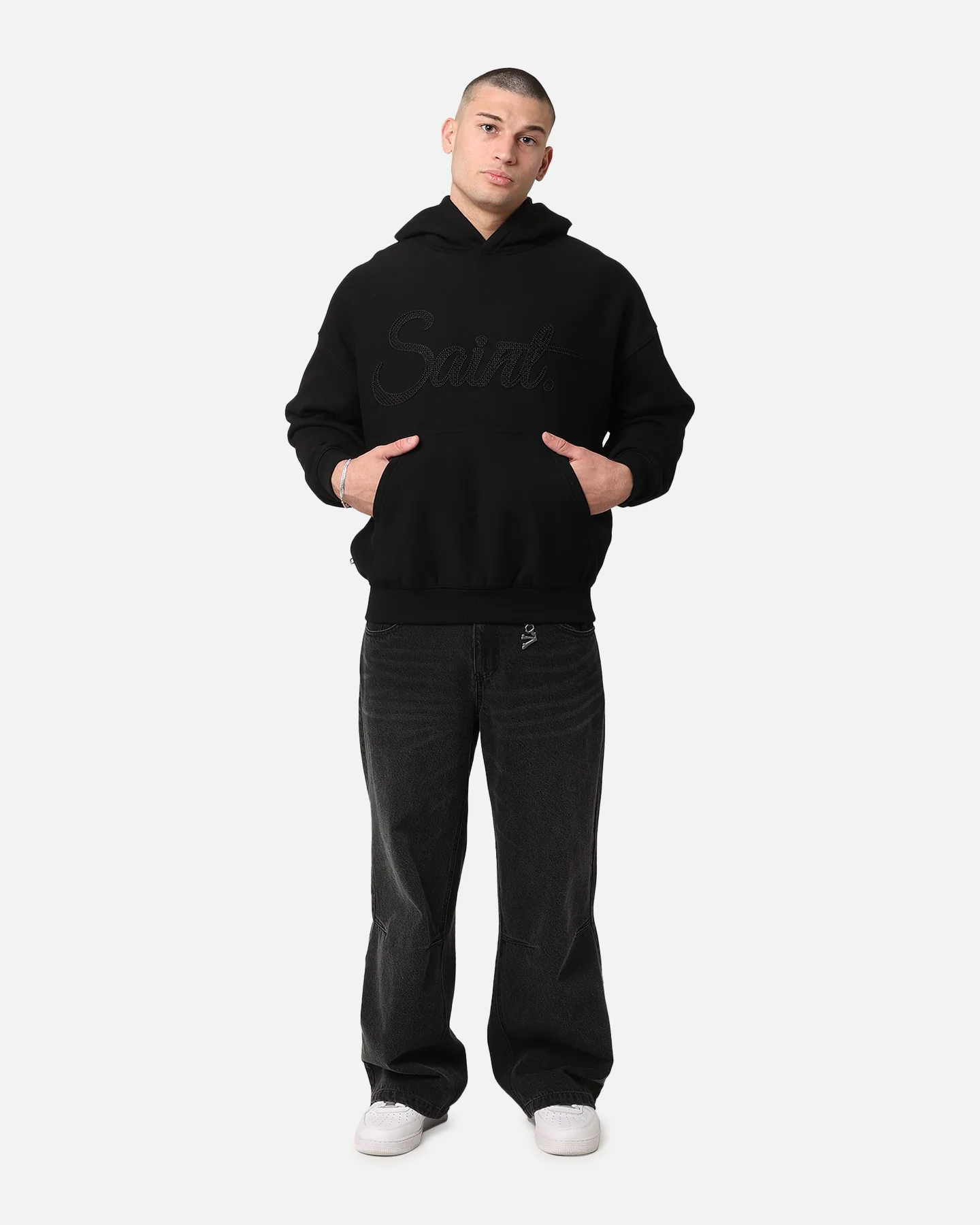 Saint Morta Scribere Premium Hoodie Black