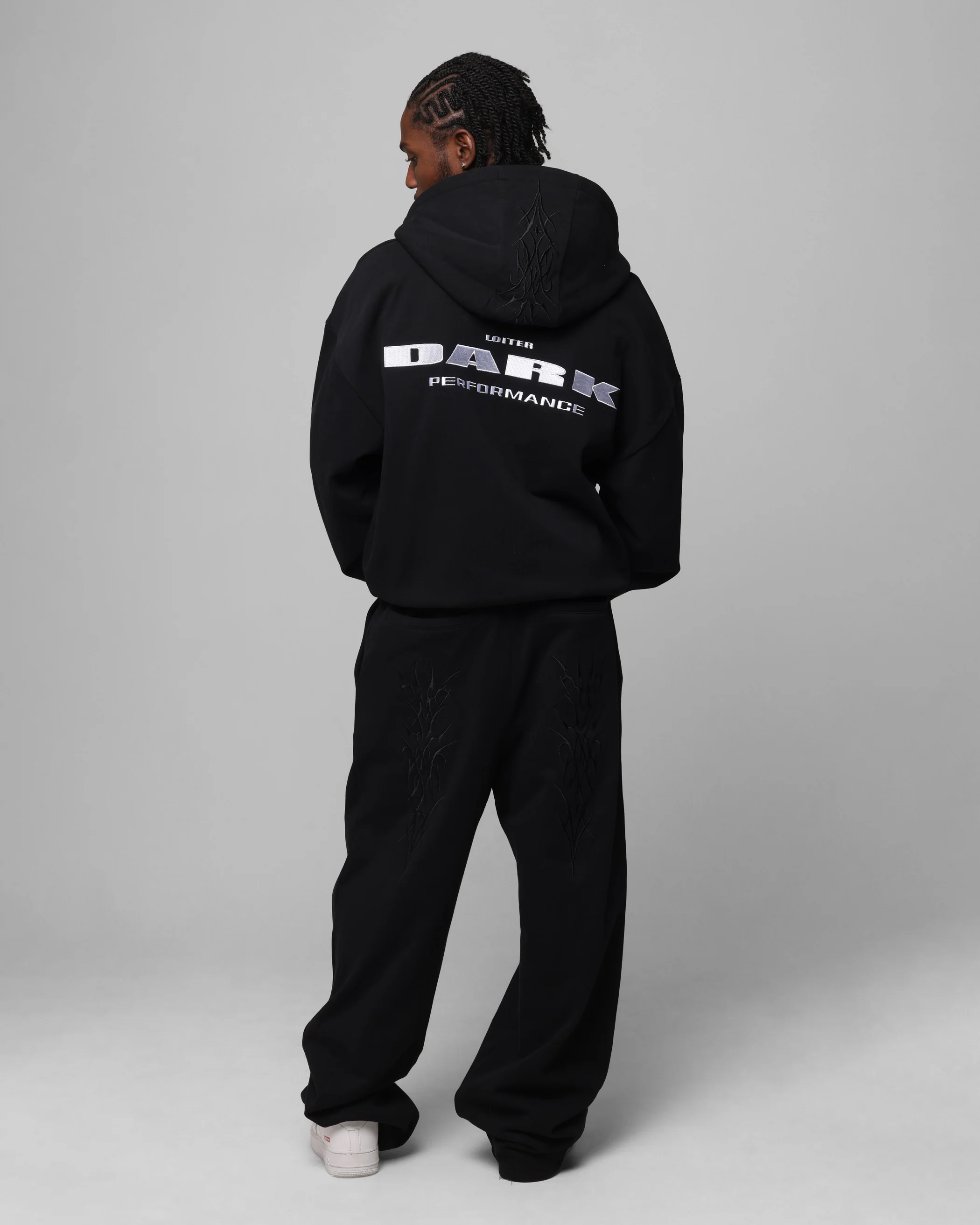 Loiter Blood Born Zip Hoodie Black