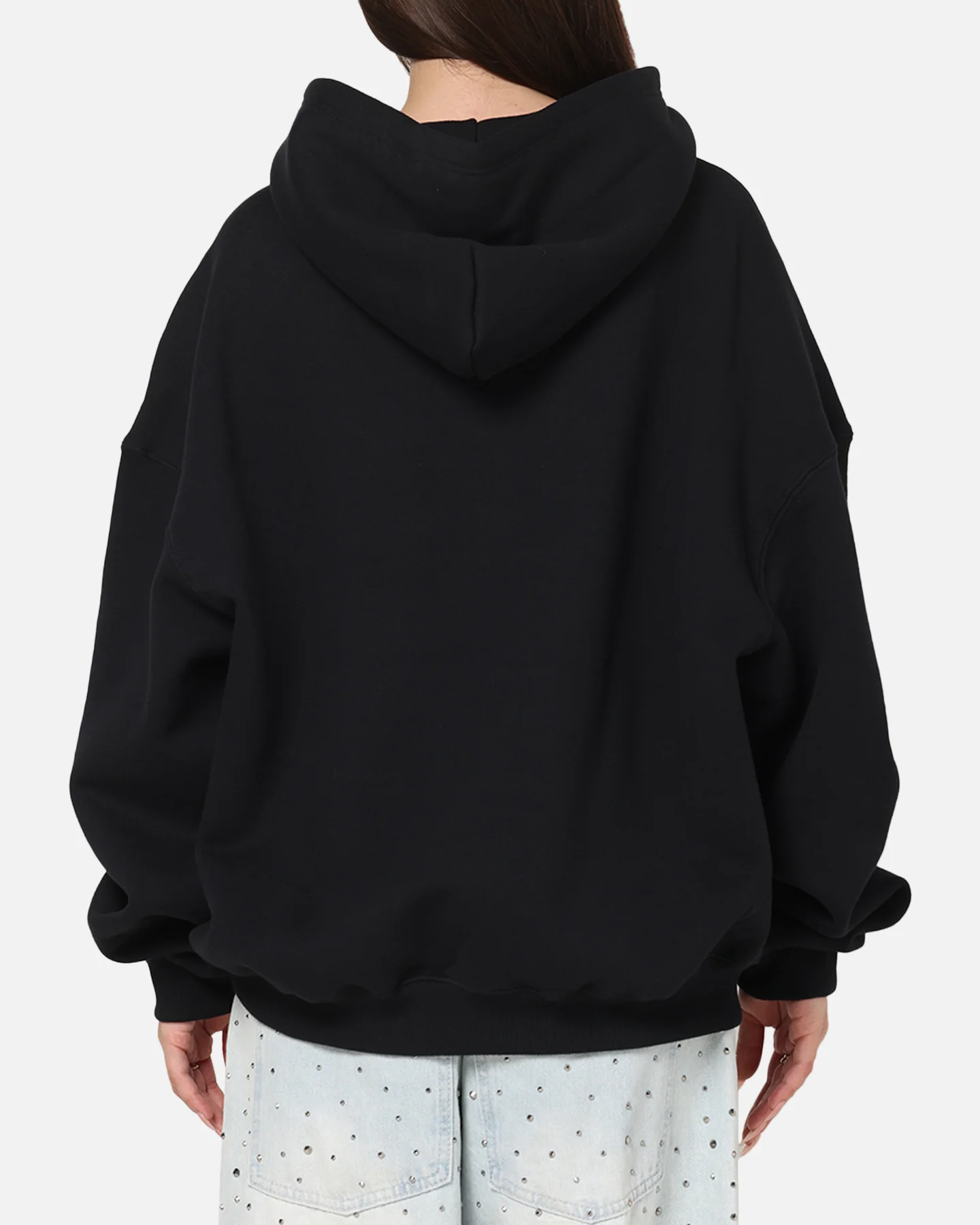 Mitchell & Ness Atlanta Braves Rhinestone Hoodie Faded Black