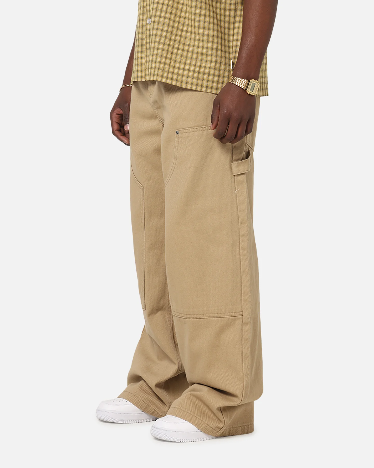 Carre Baggy Work Jeans Stone