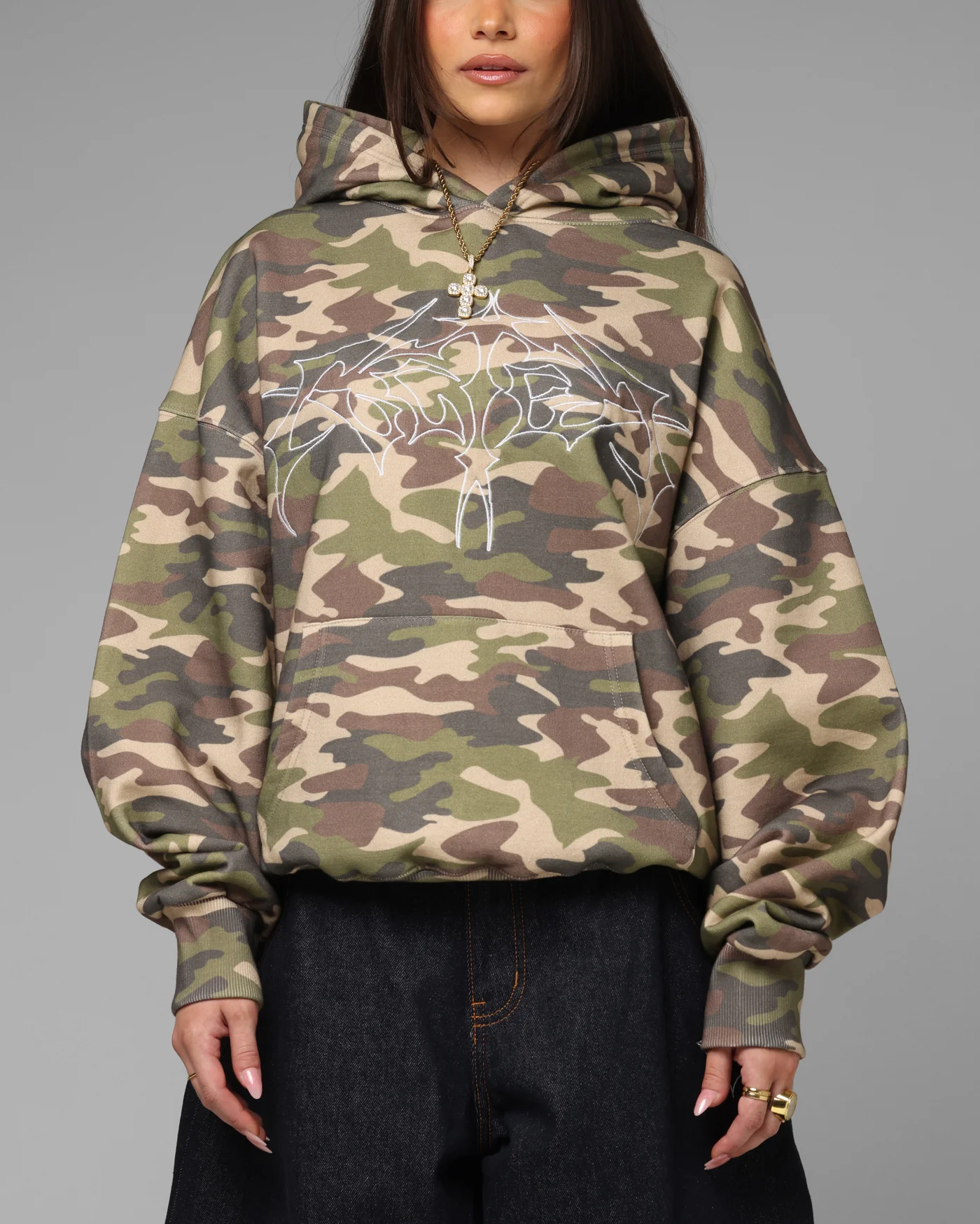 Loiter Opaque Premium Hoodie Camo