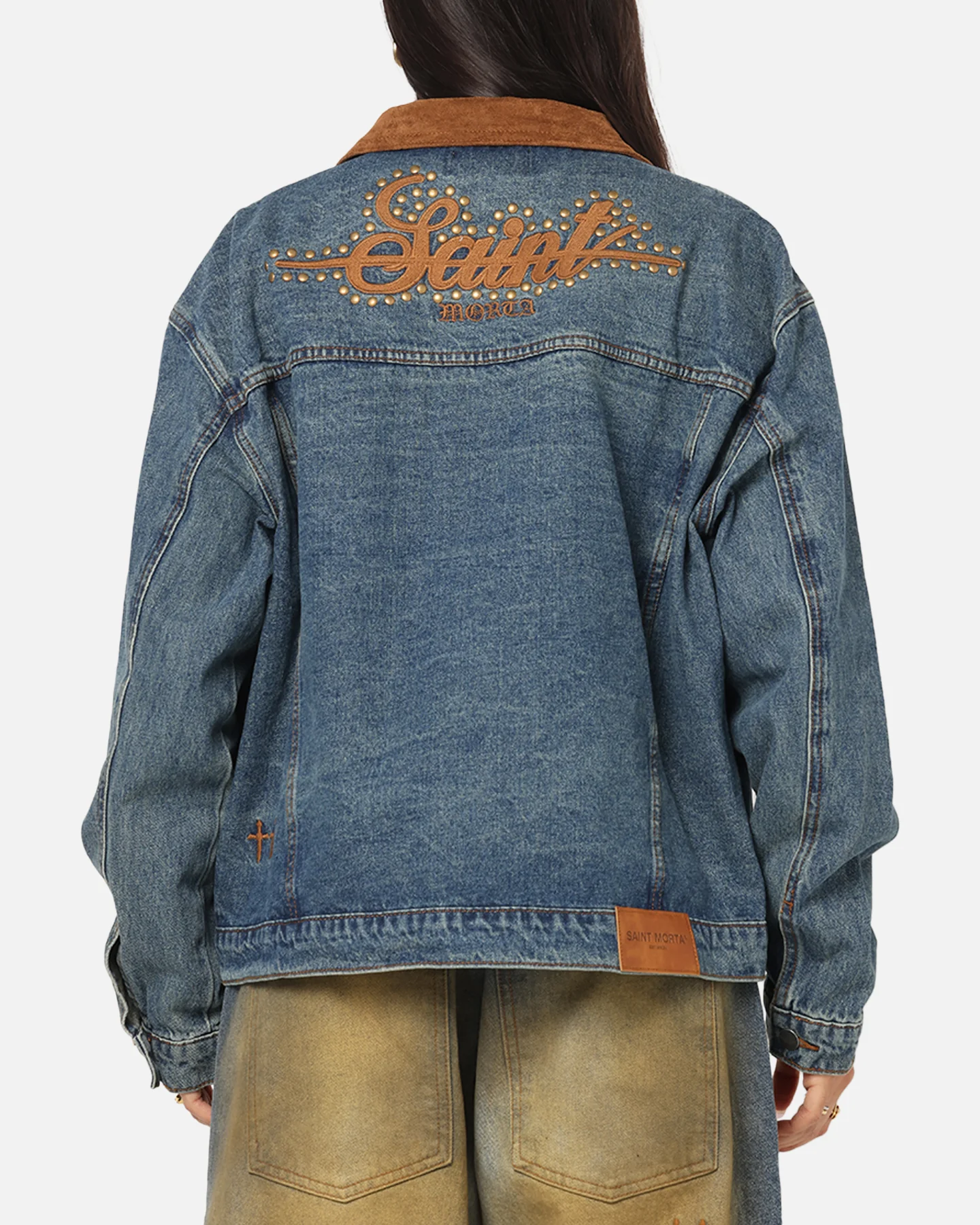 Saint Morta Rodeo Drive Denim Jacket Dirty Blue