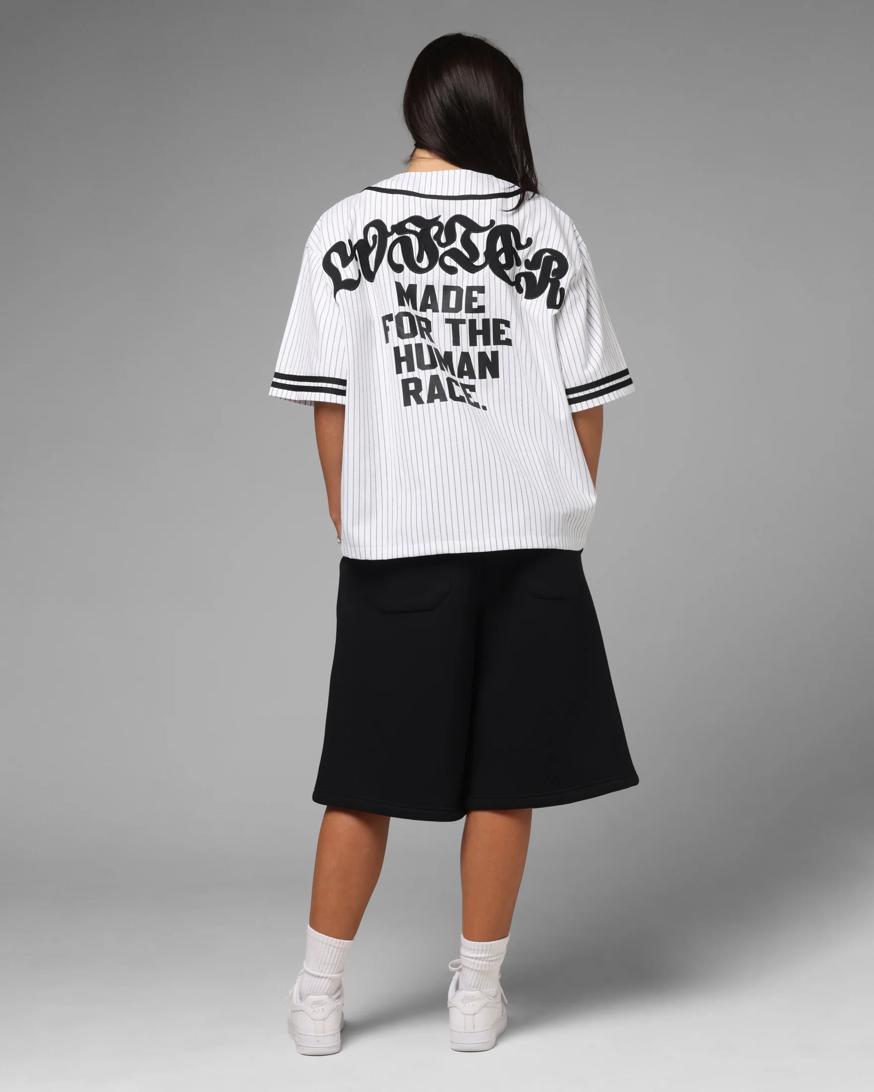 Loiter Silicone Baseball Jersey White