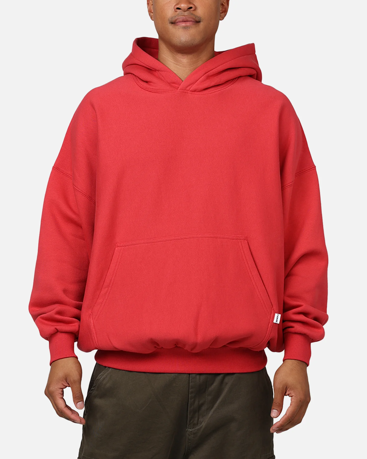 Carre Arch Oversized Hoodie Red