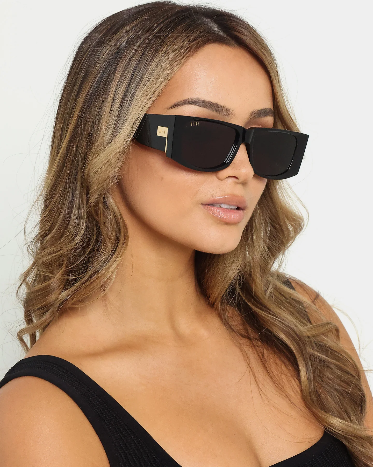 9FIVE Angelo Sunglasses Black/Gold