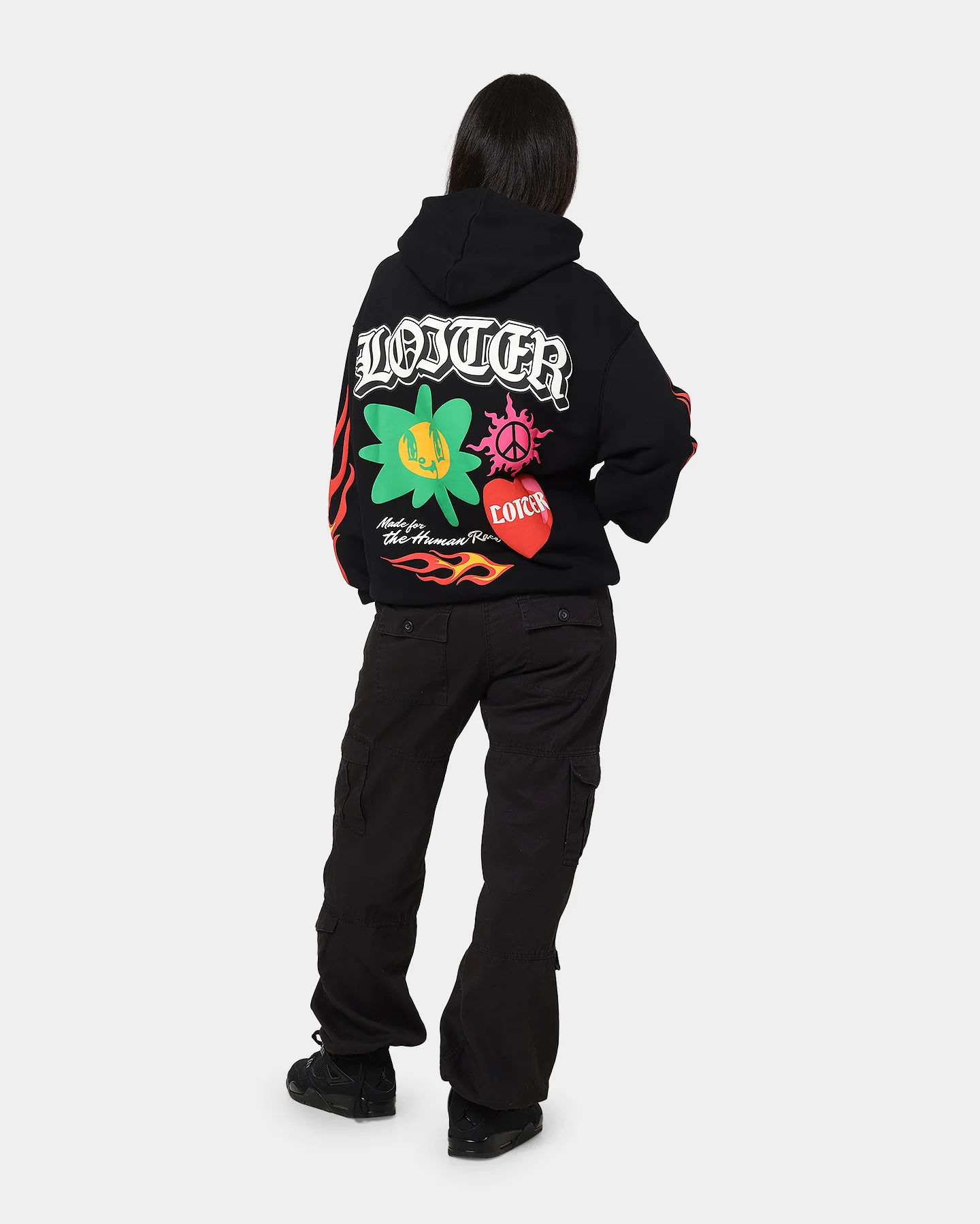 Loiter Euphoric Hoodie Black