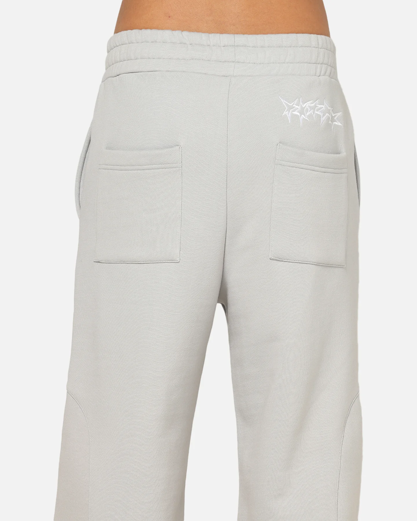 Carre Off Grid Panelled Trackpants Light Grey