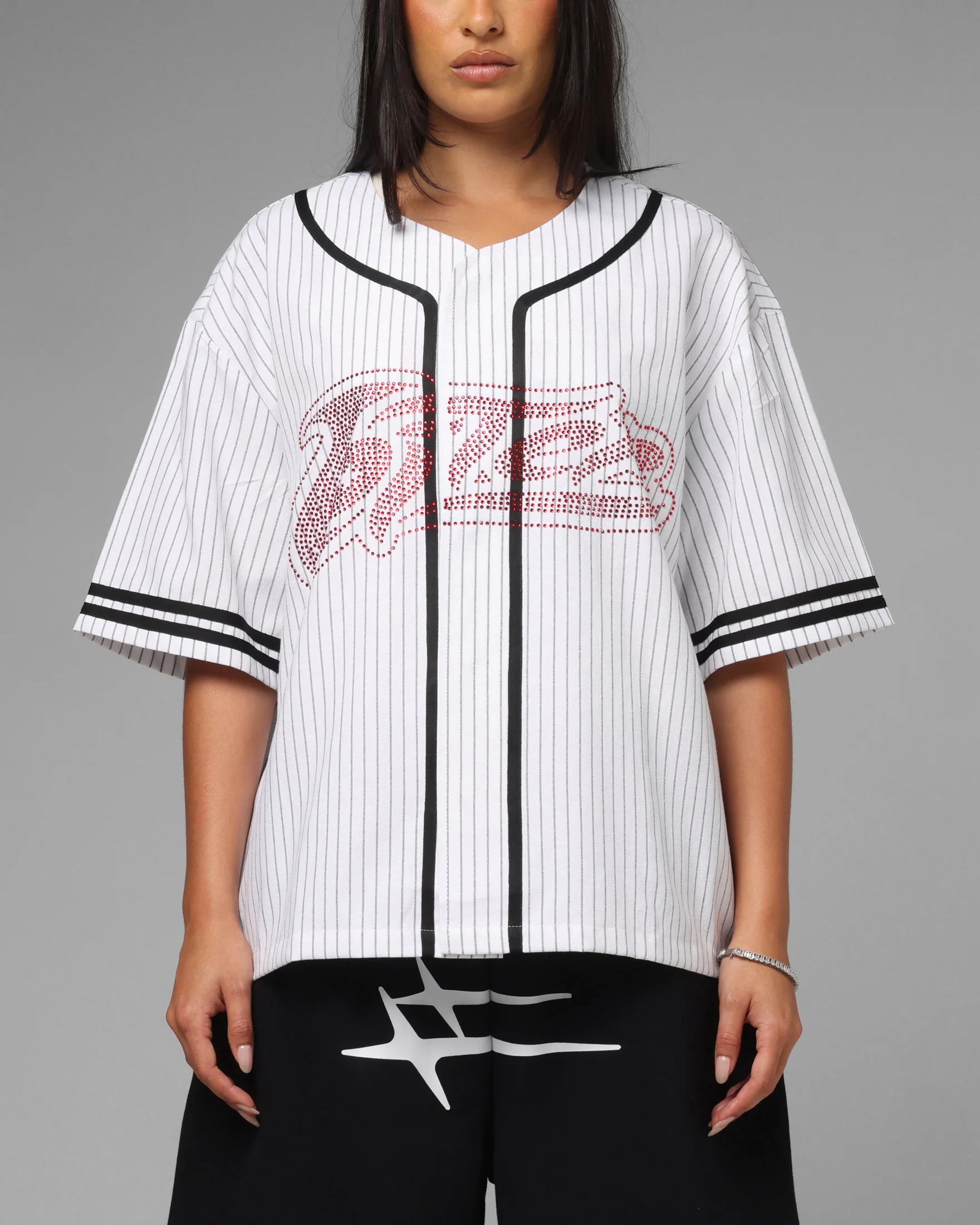Loiter Silicone Baseball Jersey White