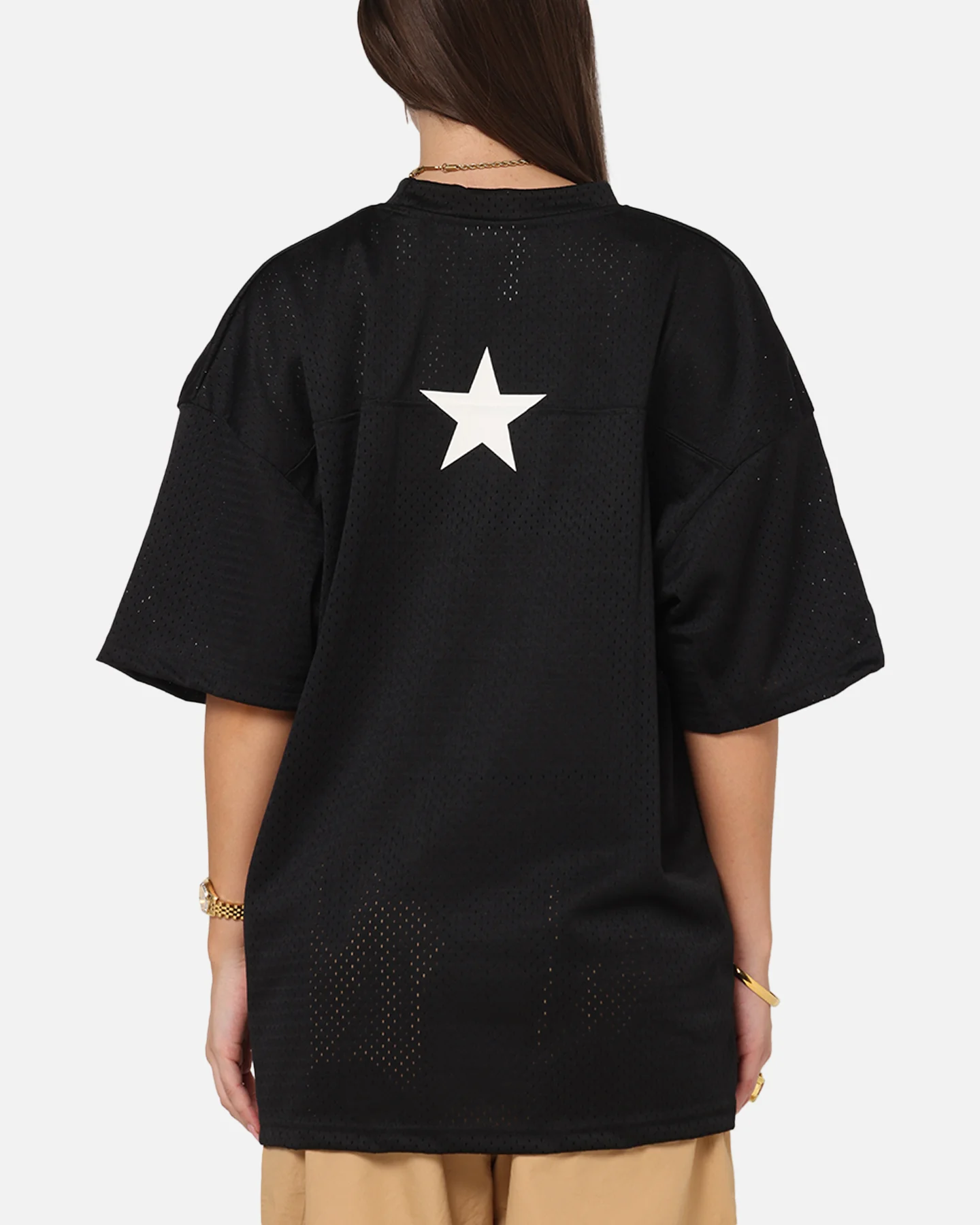 Carre Star Academy Mesh T-Shirt Black