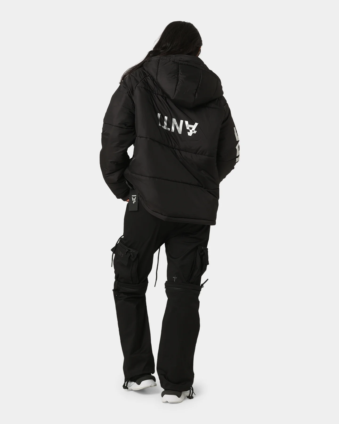 The Anti Order Hyphen ATD Puffer Jacket V2 Black/Silver