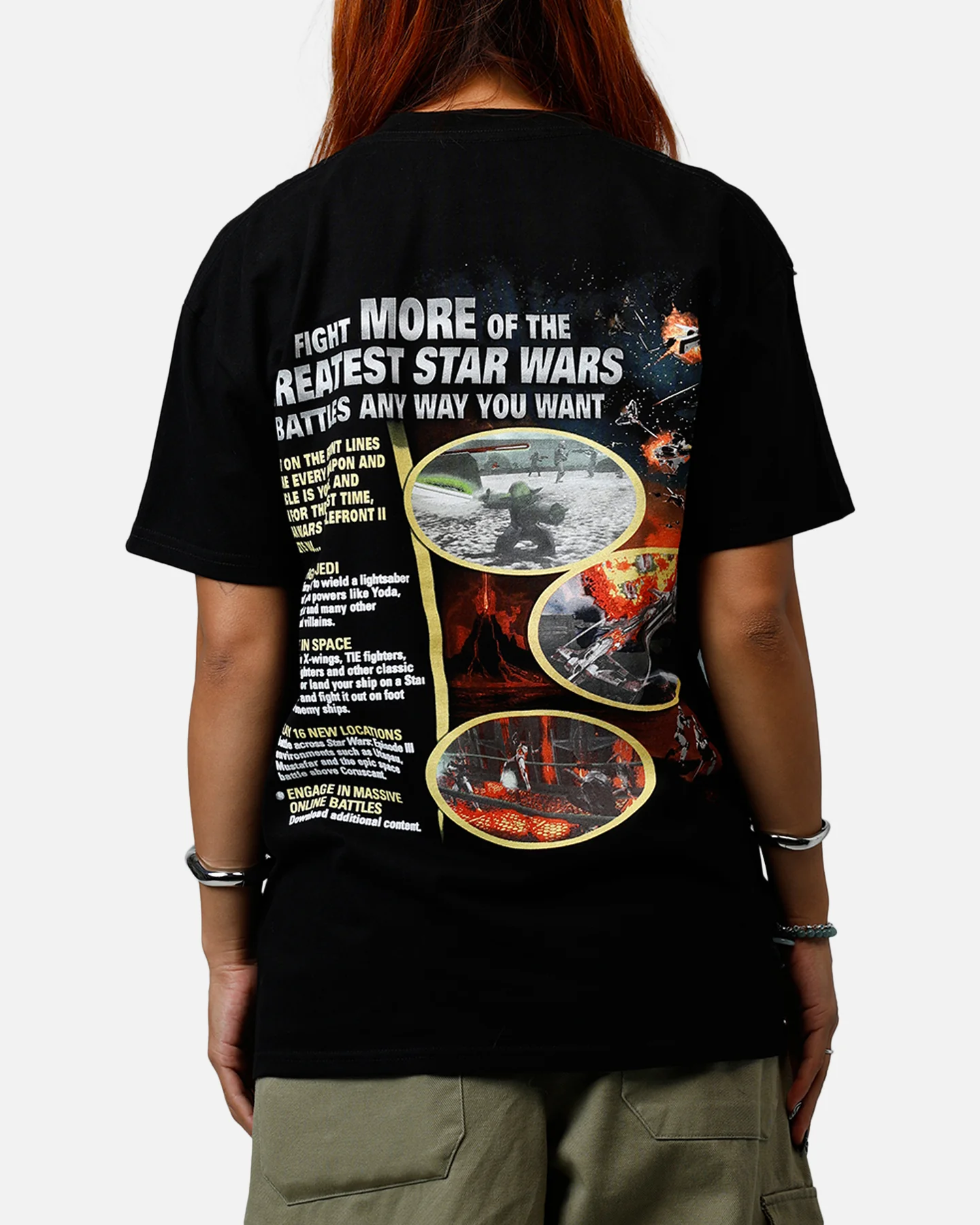 73Studio Star Wars Darth Vader Battlefront II T-Shirt Black