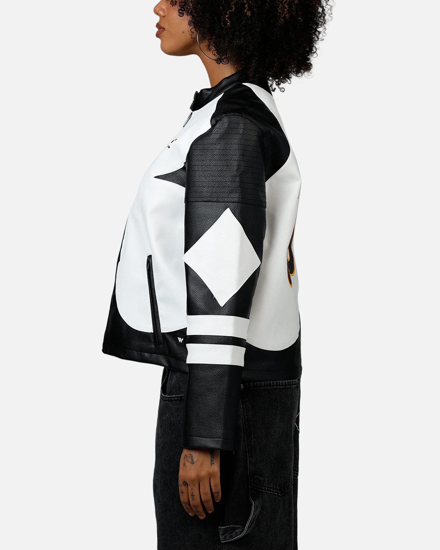 We Are The Wild Collective Women's Mclaren X Culture Kings 2025 Jacket White/Black