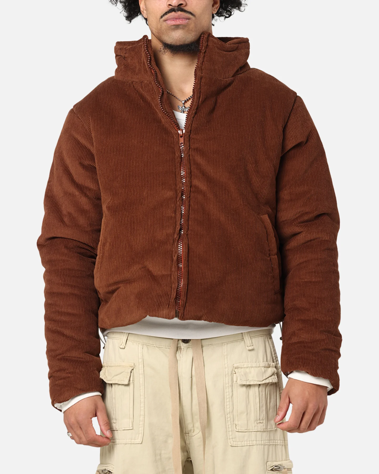 XXIII Corduroy Flight Jacket Brown