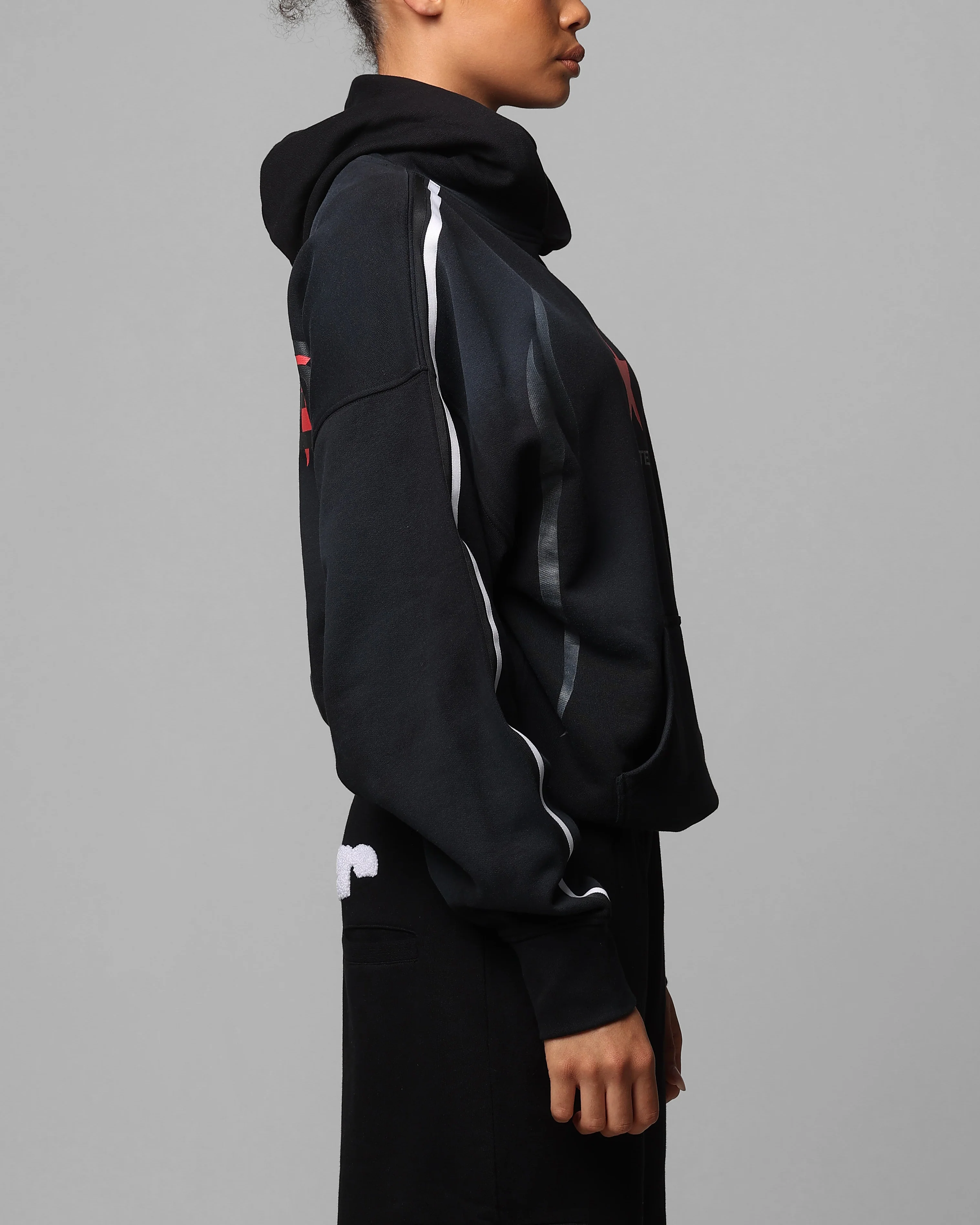 Loiter Trackstar Hoodie Washed Black