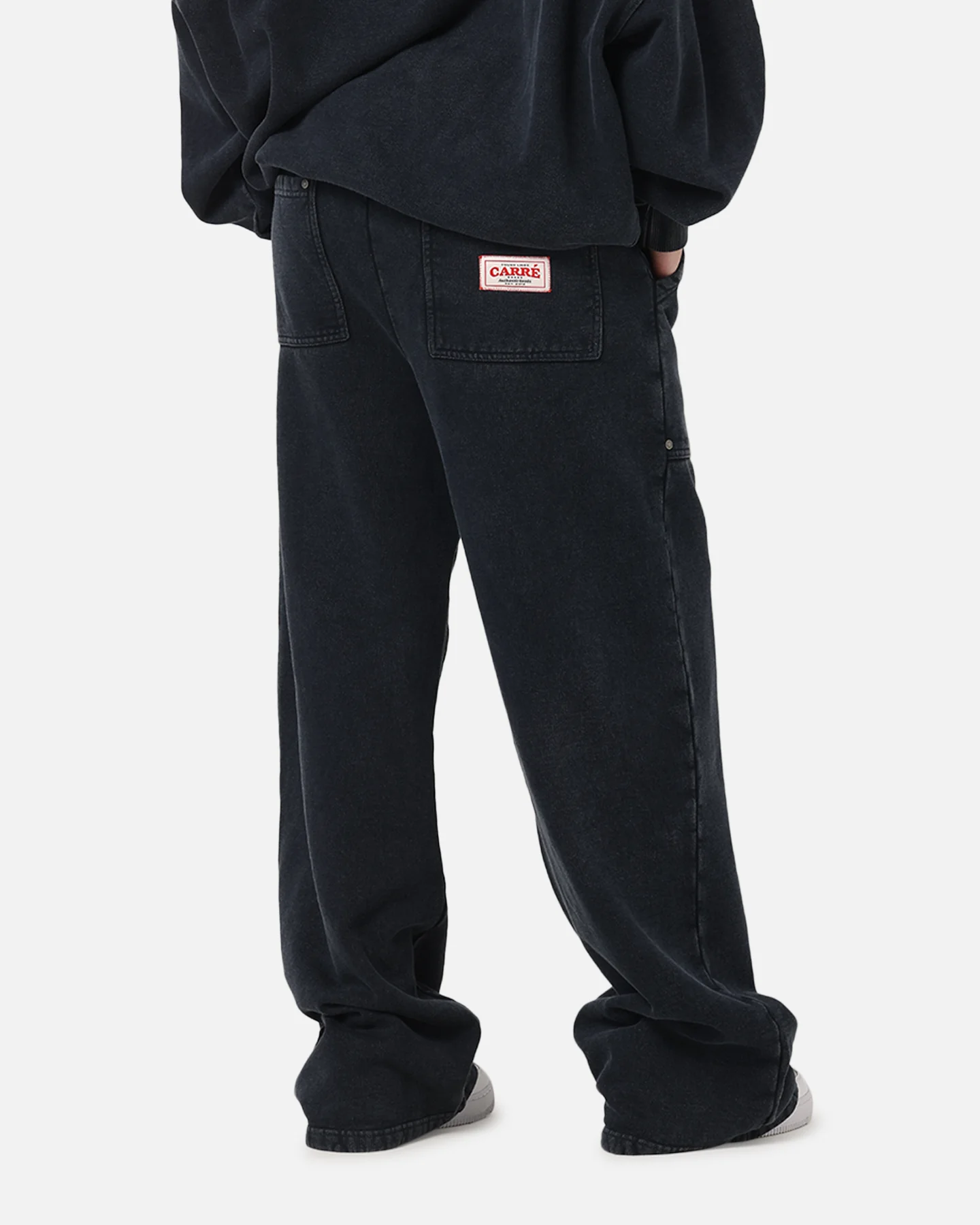 Carre Rivet Trackpants Charcoal