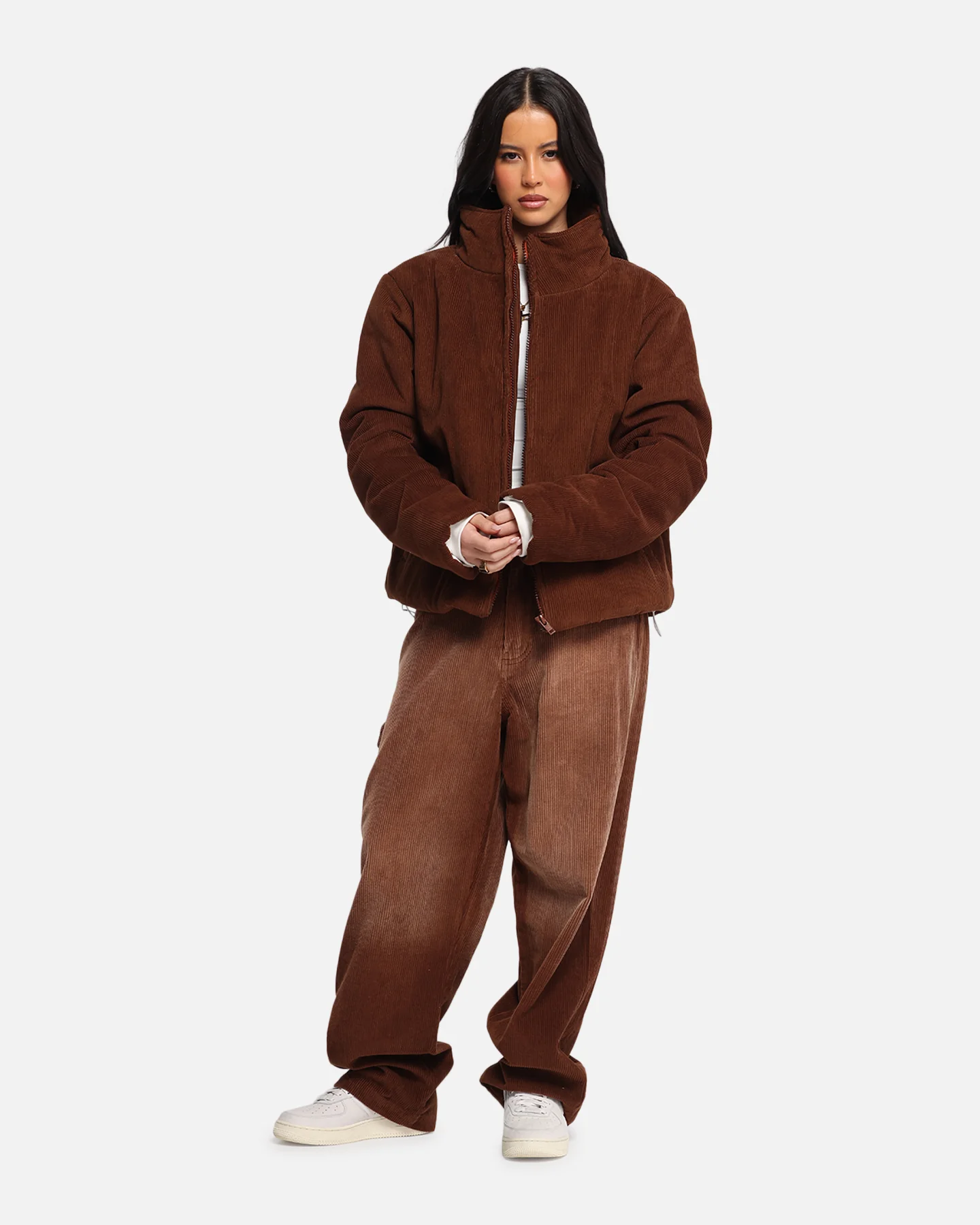 XXIII Corduroy Flight Jacket Brown